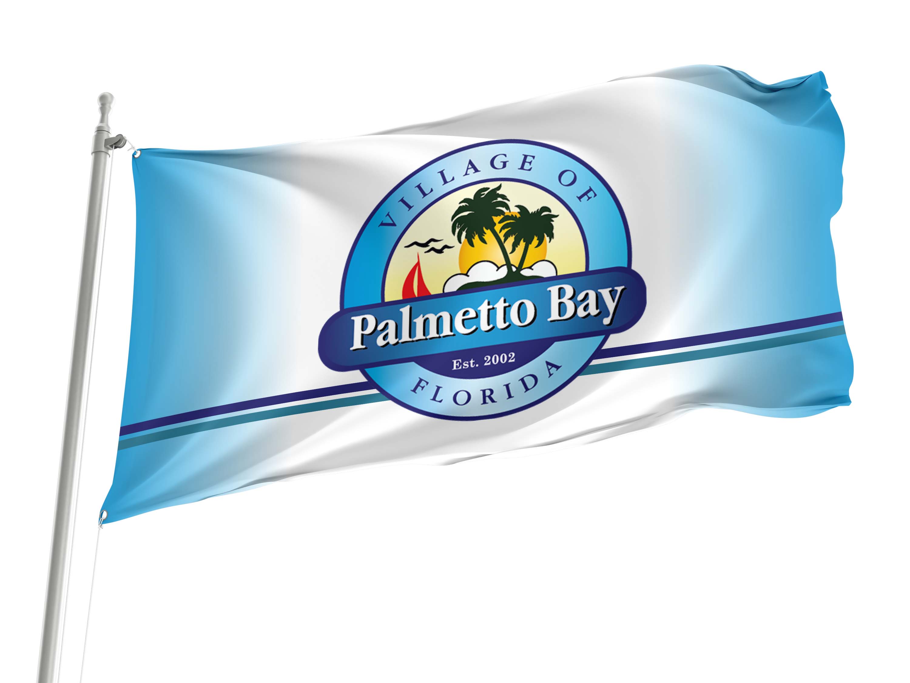 Palmetto Bay Flag for Indoor & Outdoor Use