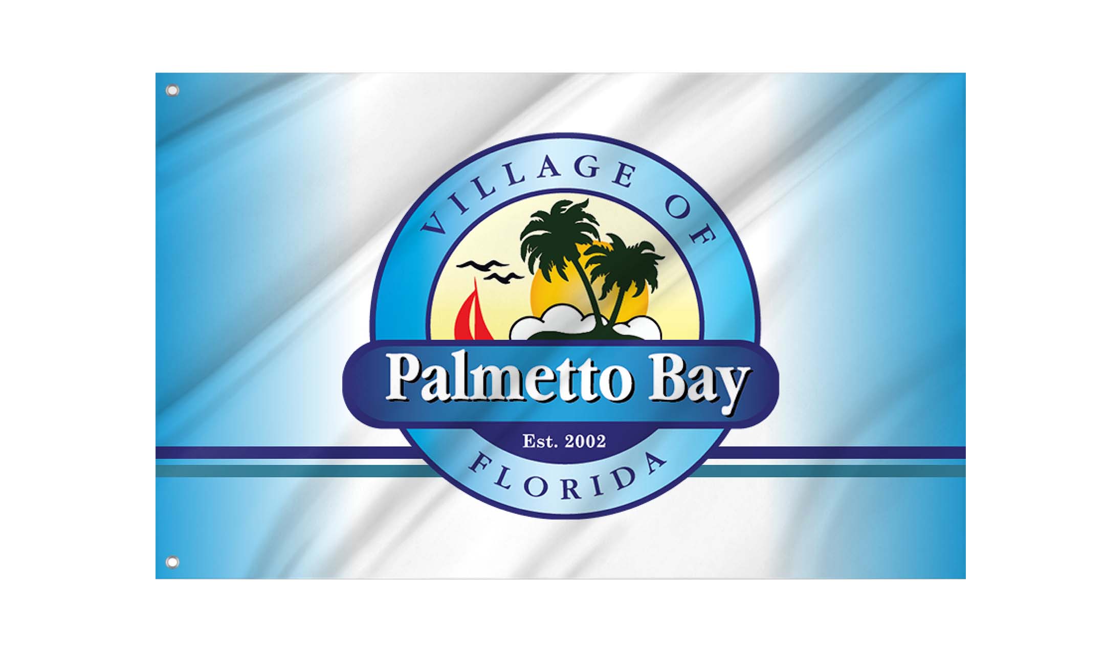 Palmetto Bay Flag for Indoor & Outdoor Use