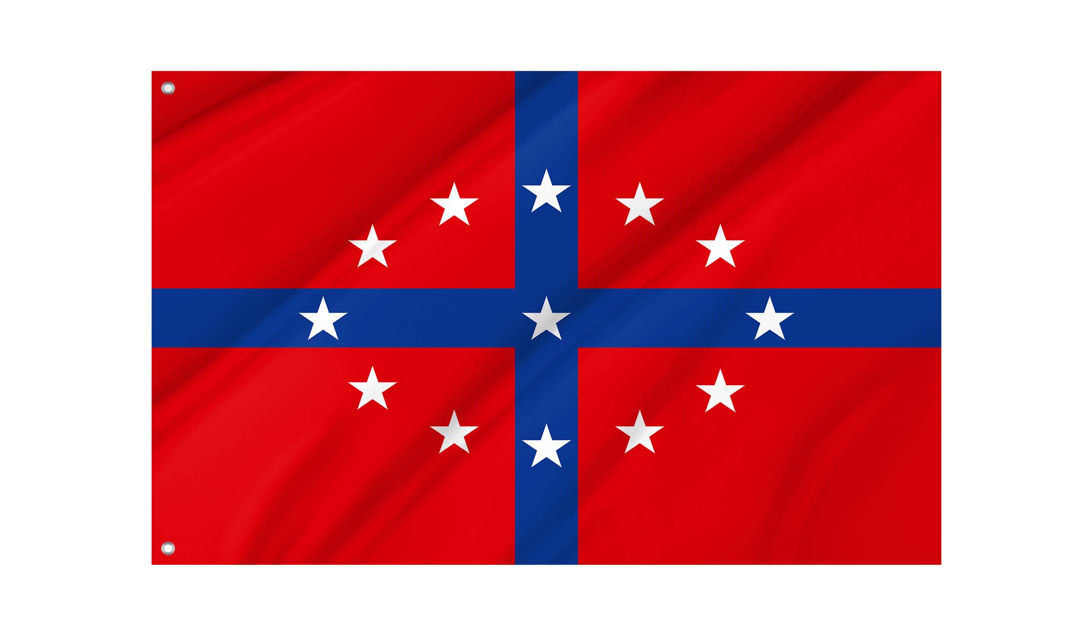 Augusta–Richmond County 1939-1985 Flag for Indoor & Outdoor Use