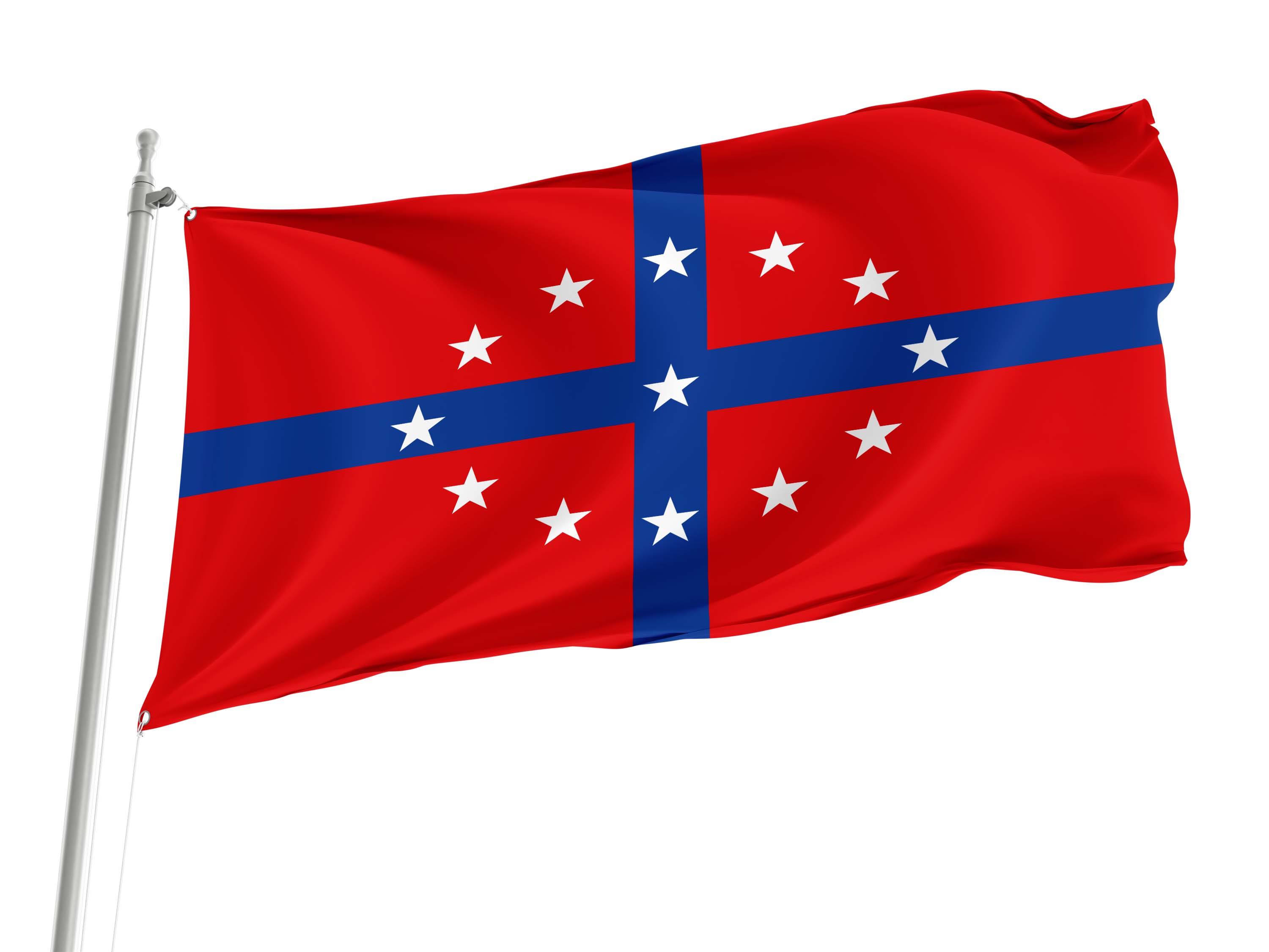 Augusta–Richmond County 1939-1985 Flag for Indoor & Outdoor Use
