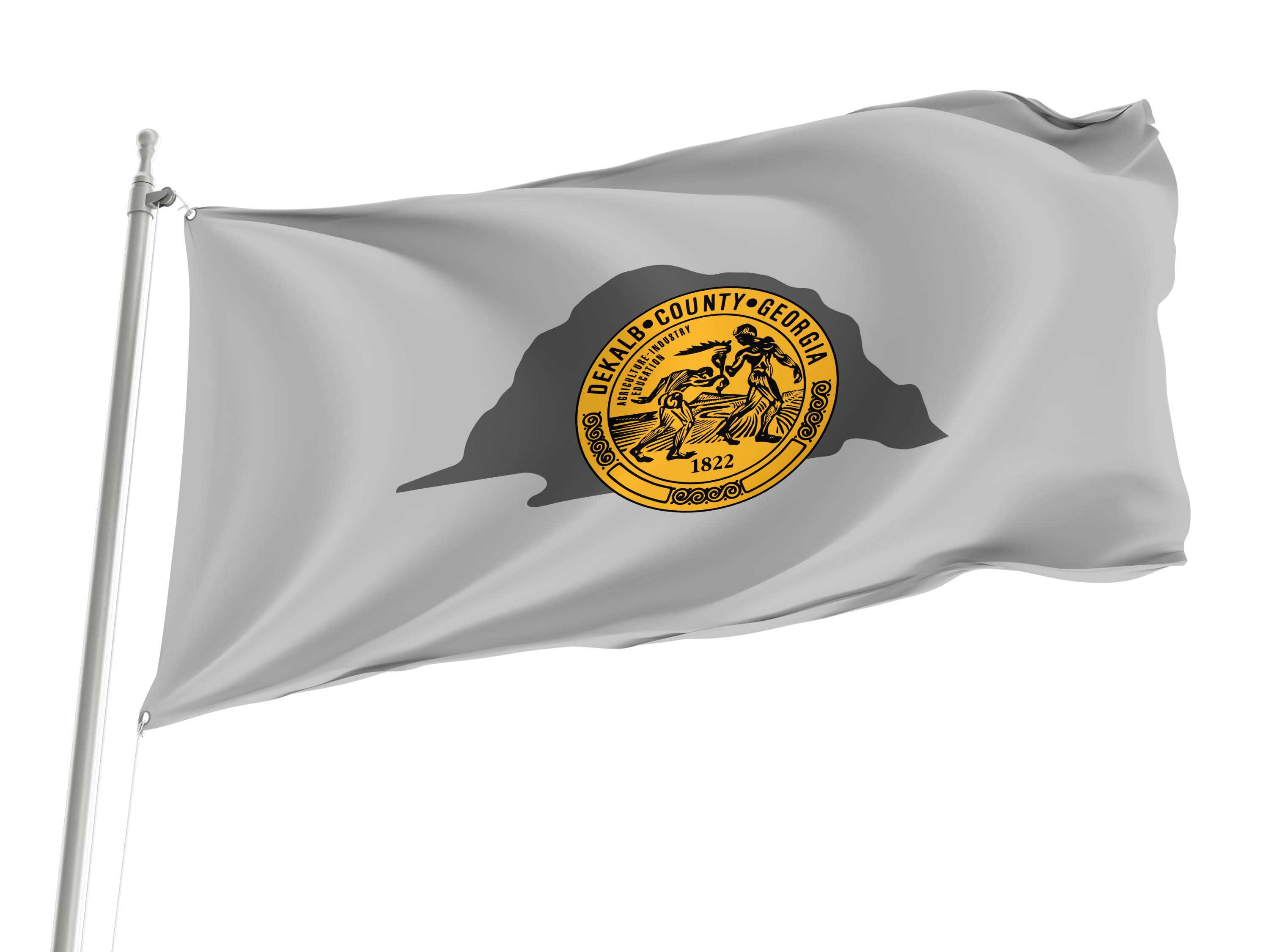 DeKalb County Flag for Indoor & Outdoor Use
