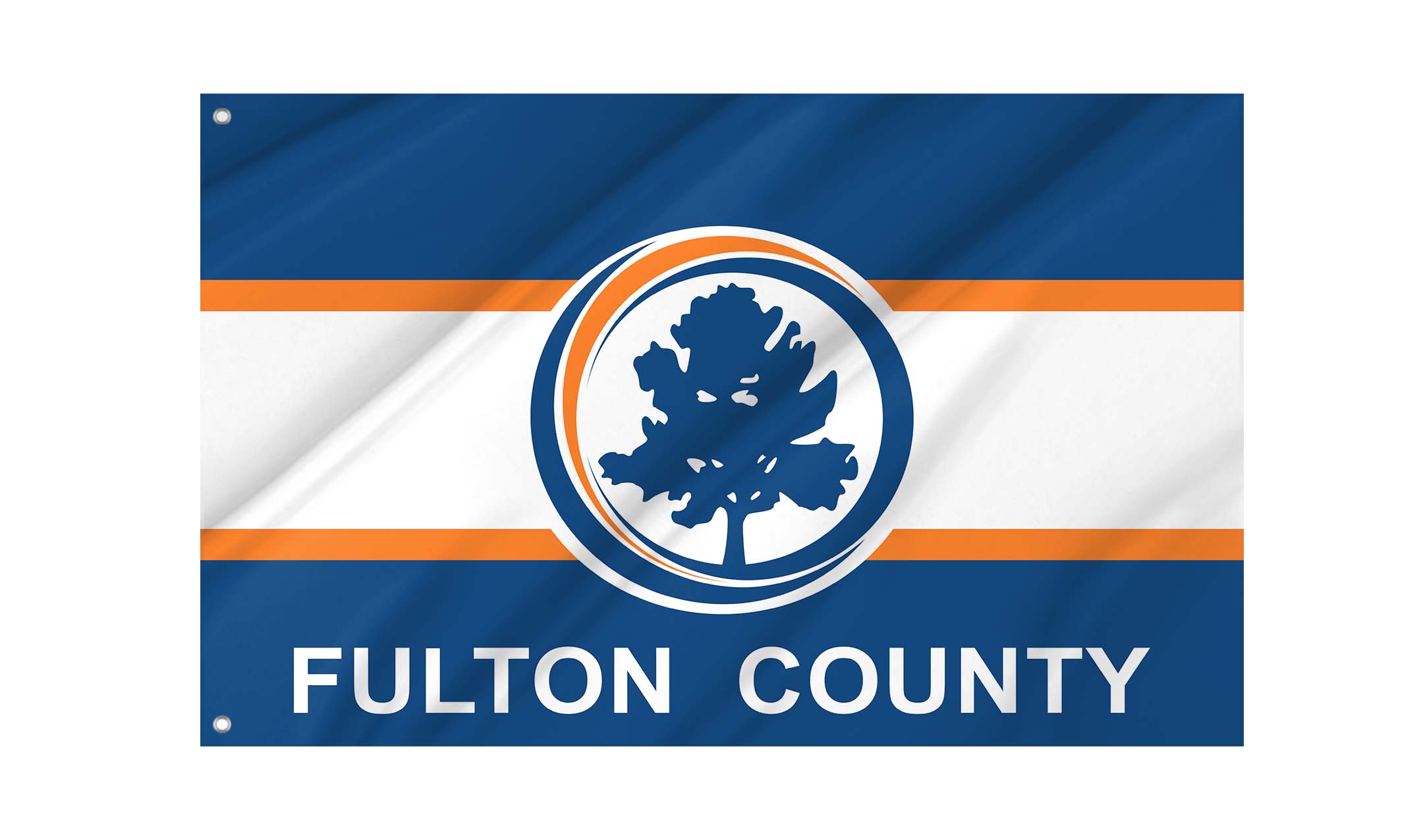 Fulton County Flag for Indoor & Outdoor Use
