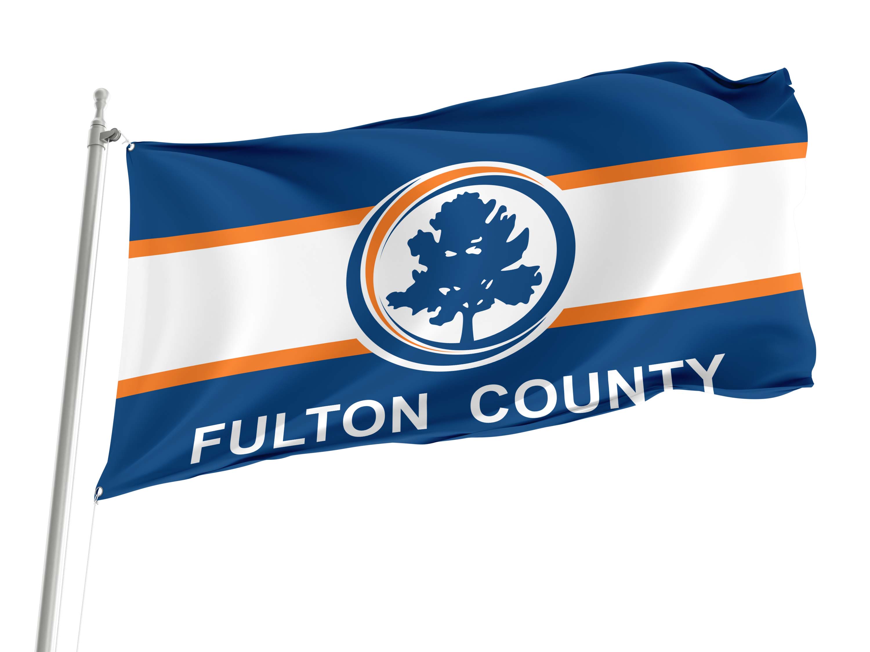 Fulton County Flag for Indoor & Outdoor Use