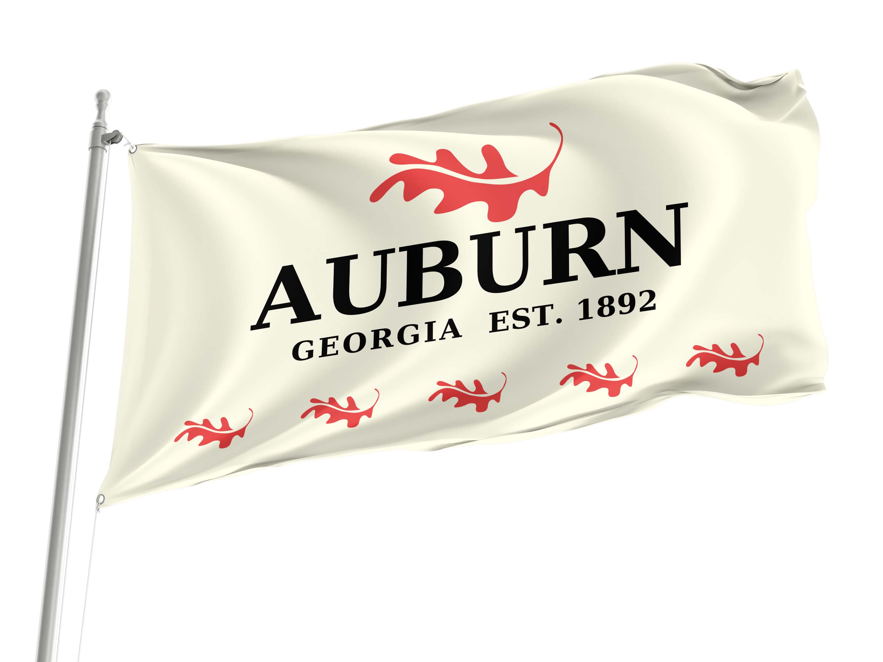 Auburn est. 1892 Flag for Indoor & Outdoor Use