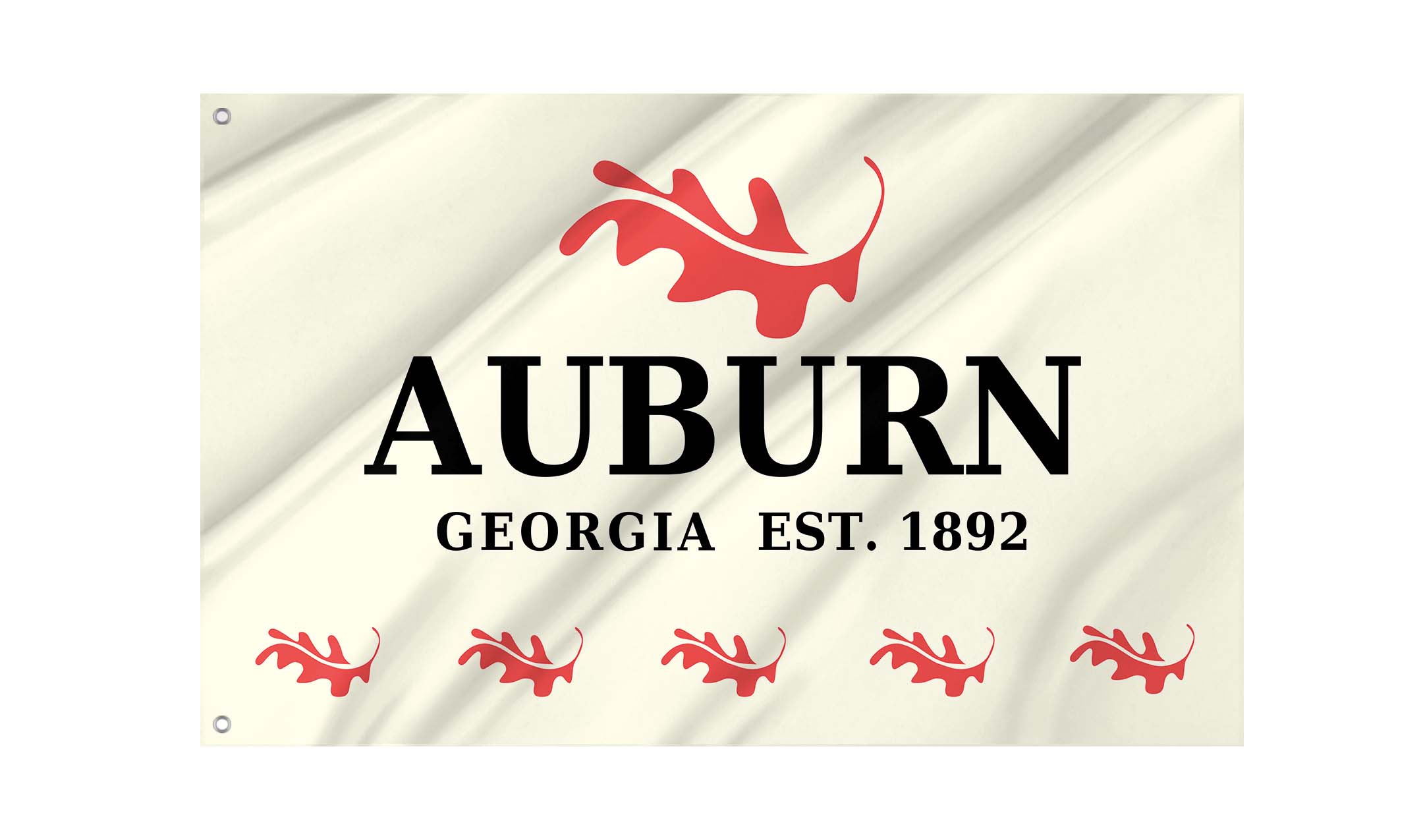 Auburn est. 1892 Flag for Indoor & Outdoor Use