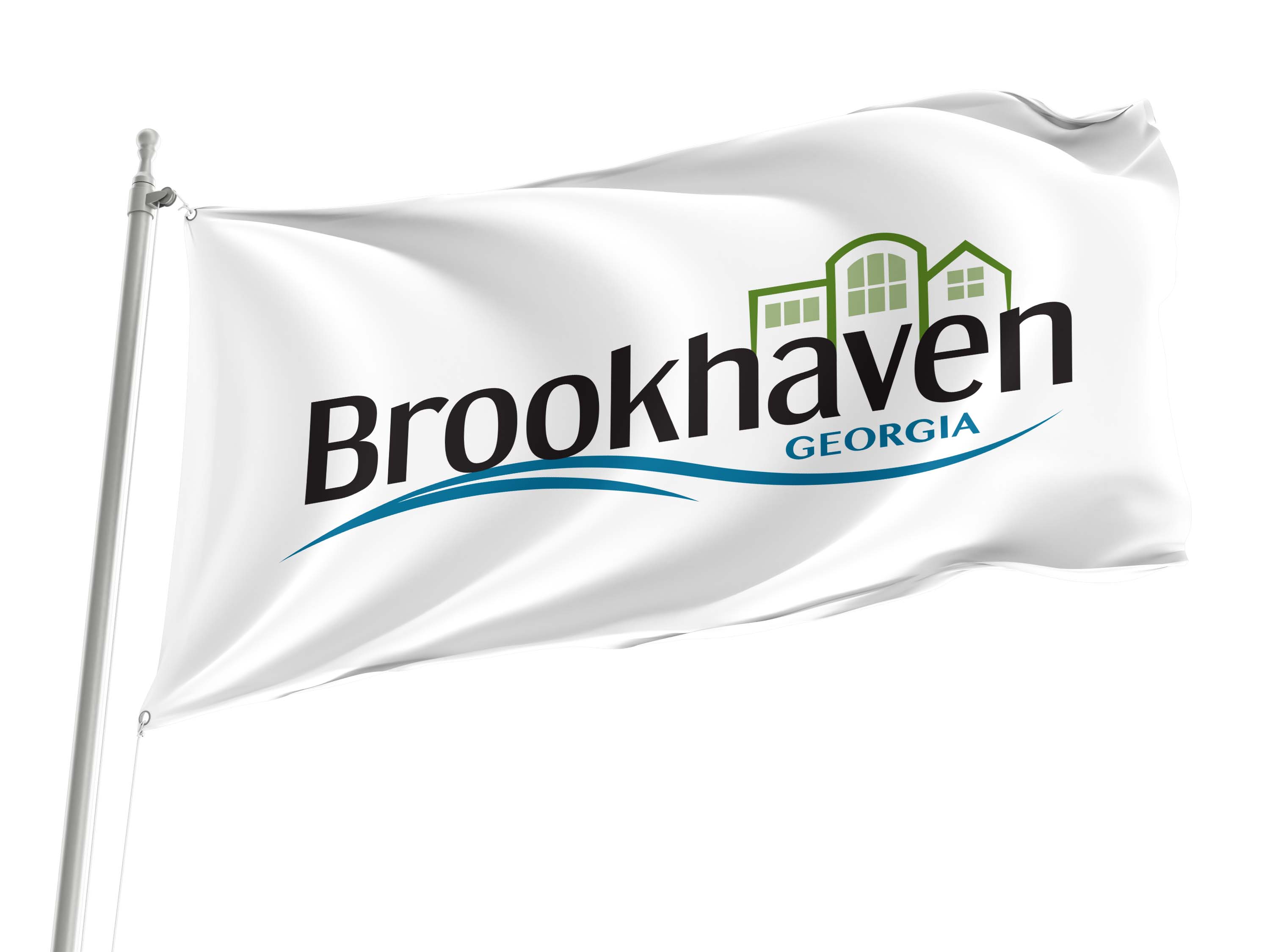 Brookhaven Flag for Indoor & Outdoor Use