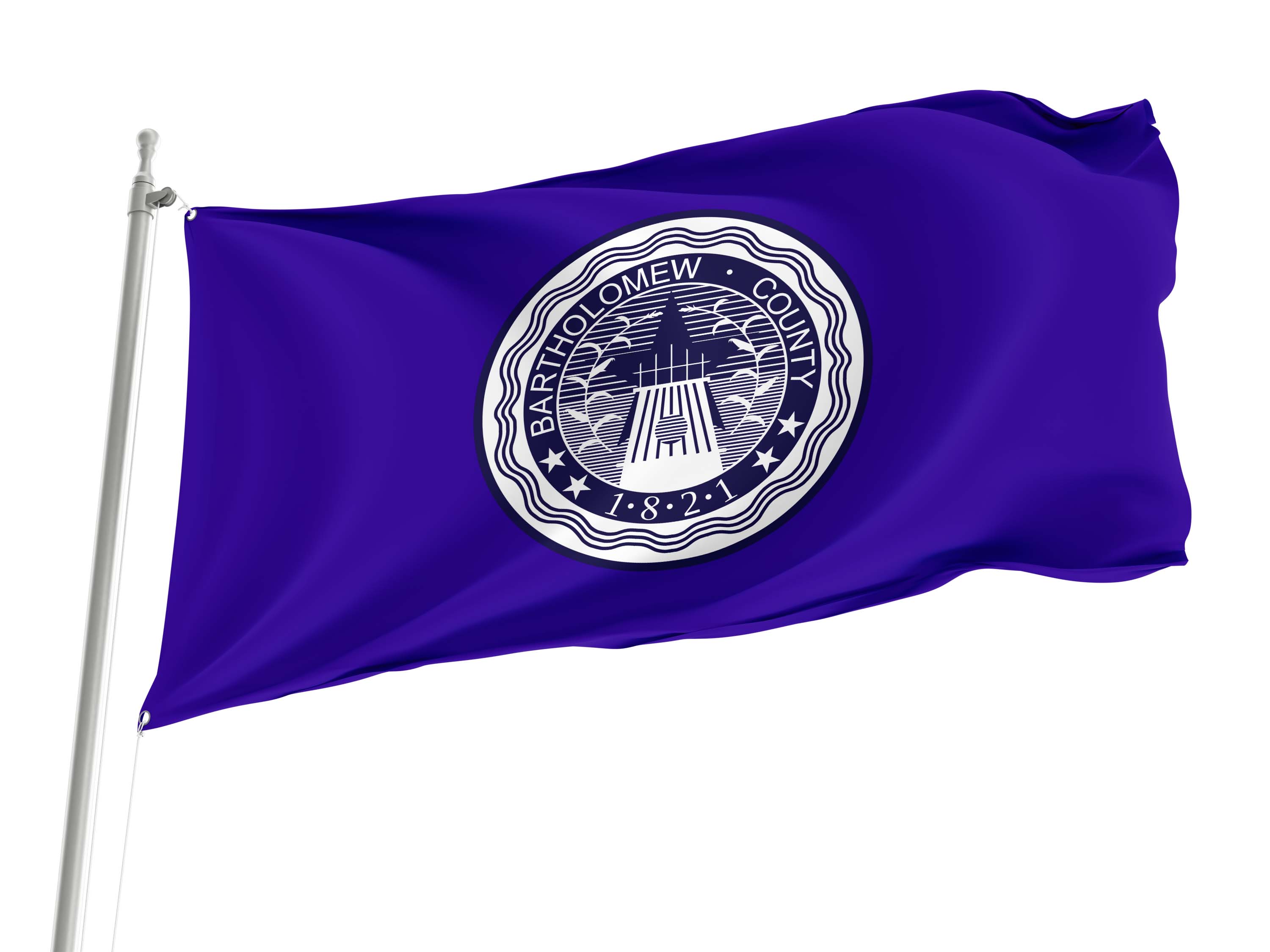 Bartholomew County Flag for Indoor & Outdoor Use