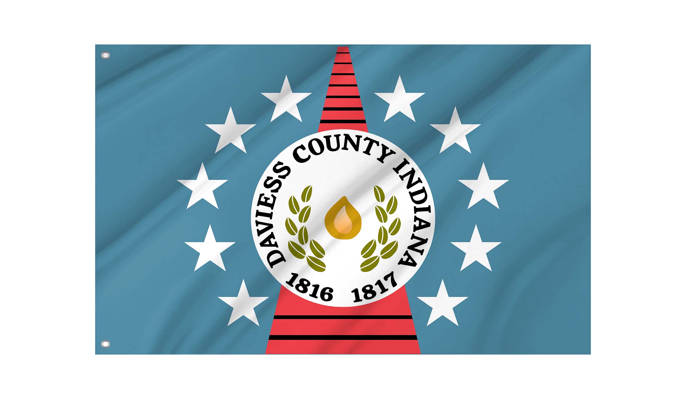 Daviess County Flag for Indoor & Outdoor Use