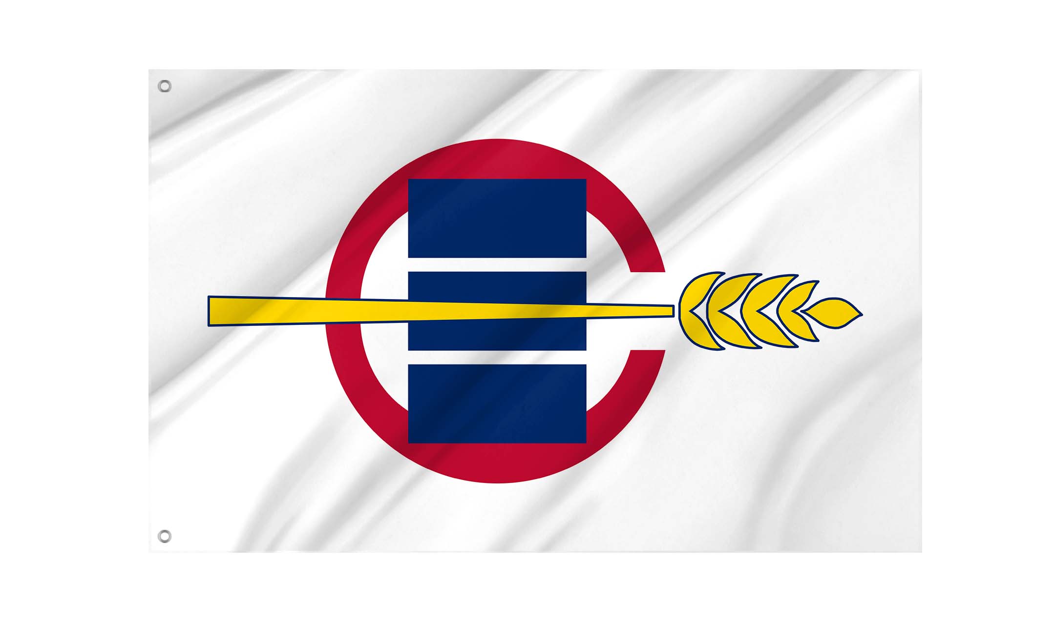 Elkhart County Flag for Indoor & Outdoor Use