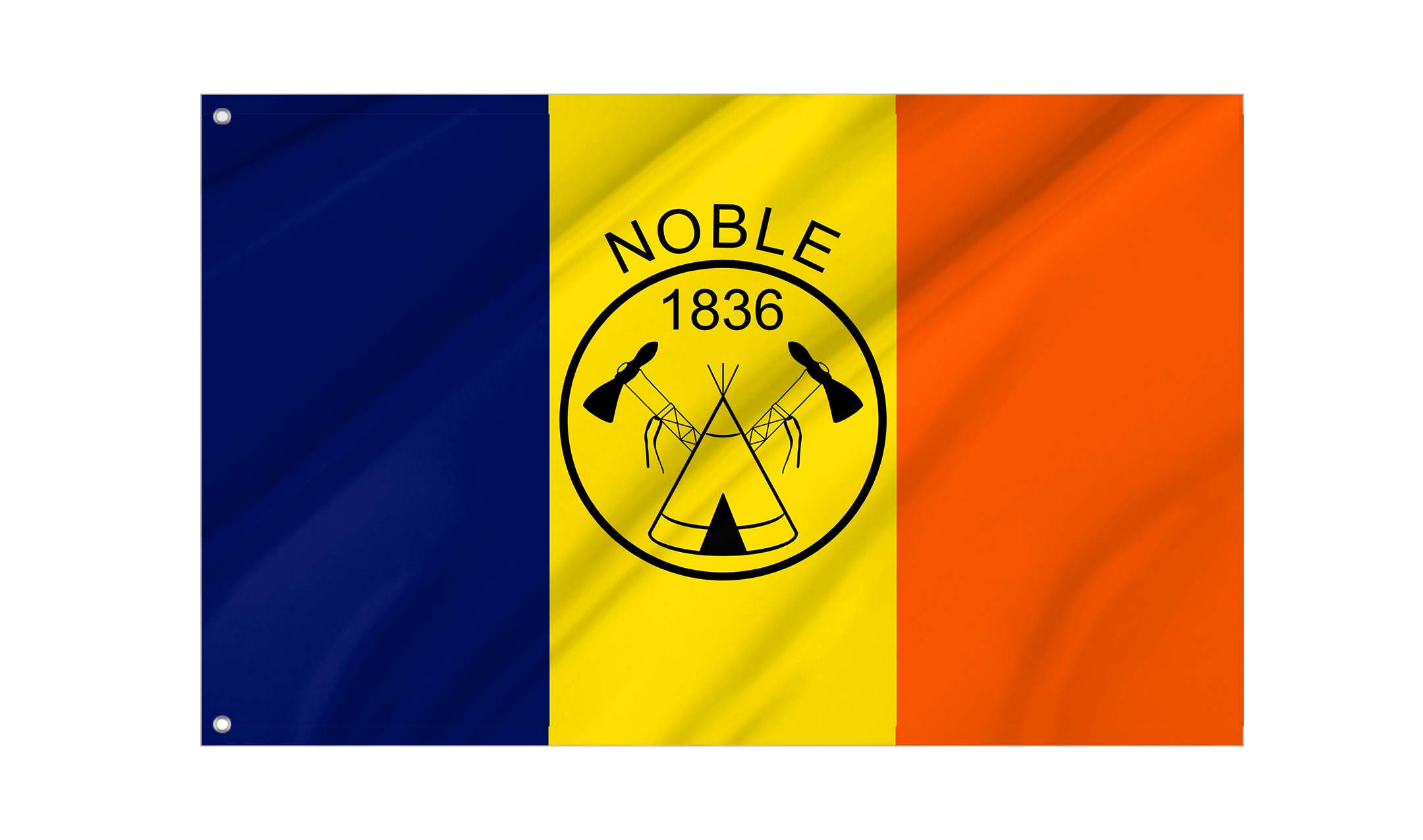 Noble County Flag for Indoor & Outdoor Use