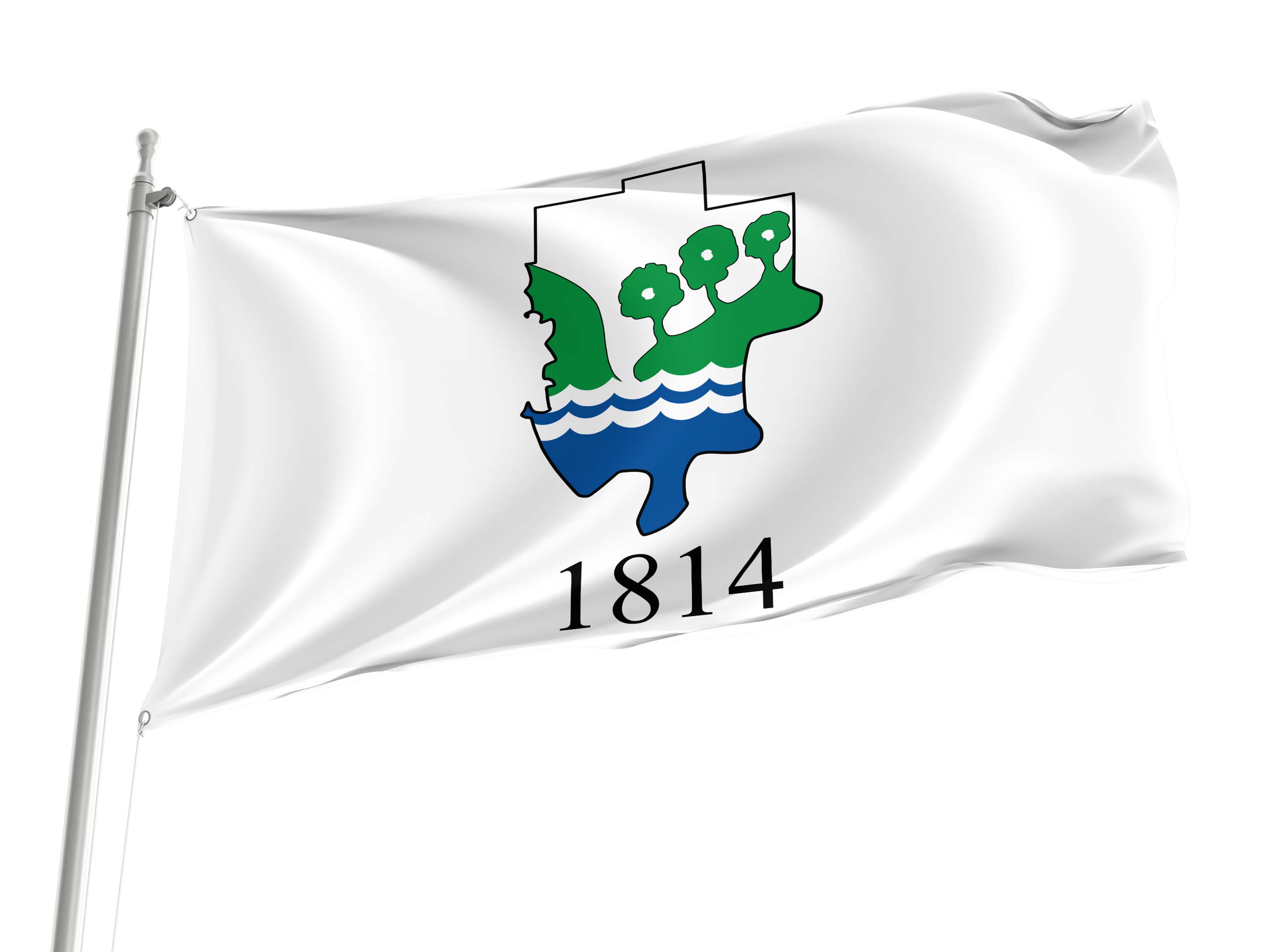 Perry County, Indiana Flag for Indoor & Outdoor Use