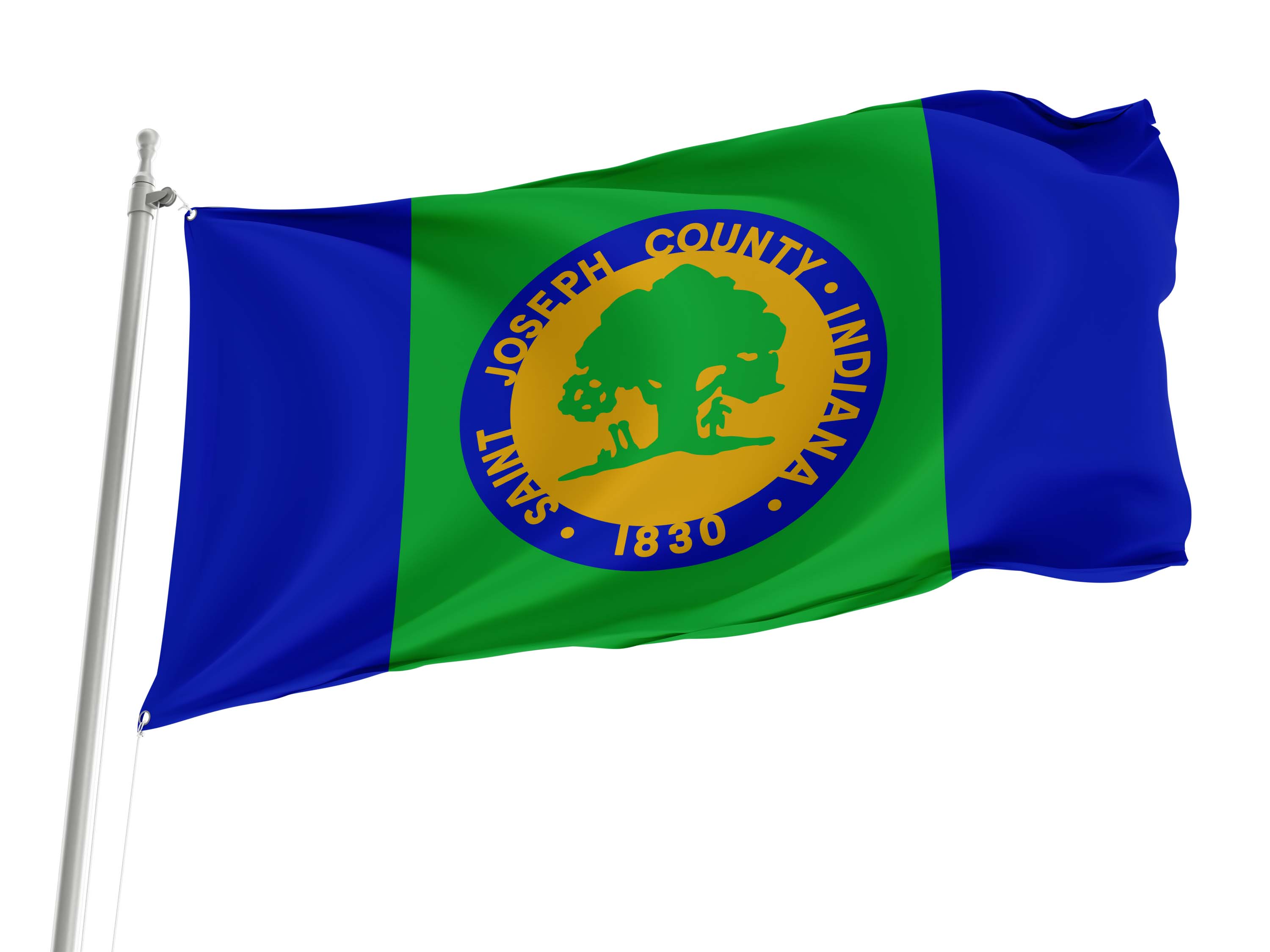 St. Joseph County Flag for Indoor & Outdoor Use