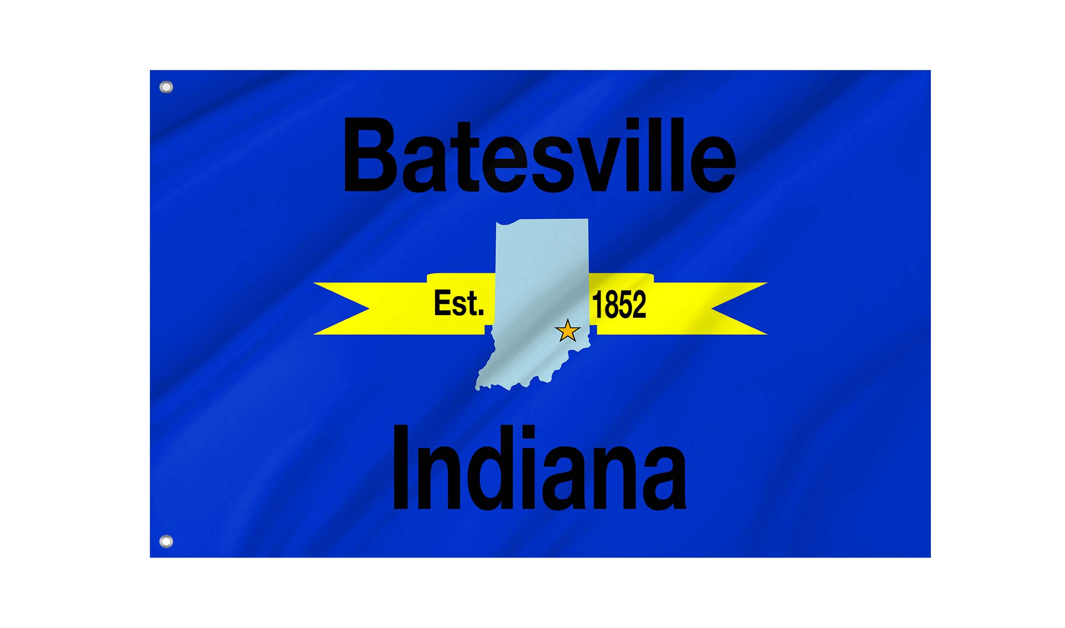 Batesville Flag for Indoor & Outdoor Use