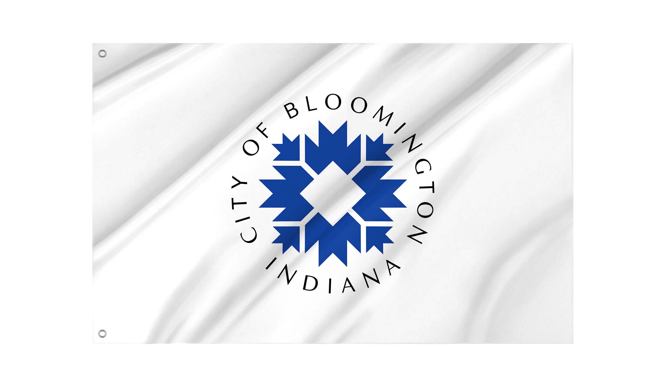 Bloomington Flag for Indoor & Outdoor Use