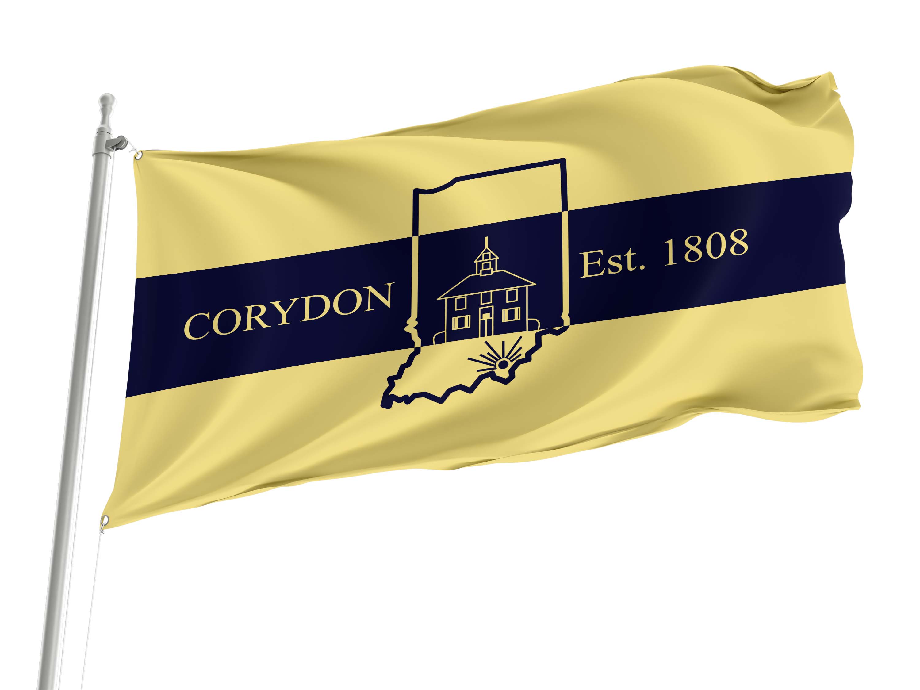 Corydon Flag for Indoor & Outdoor Use