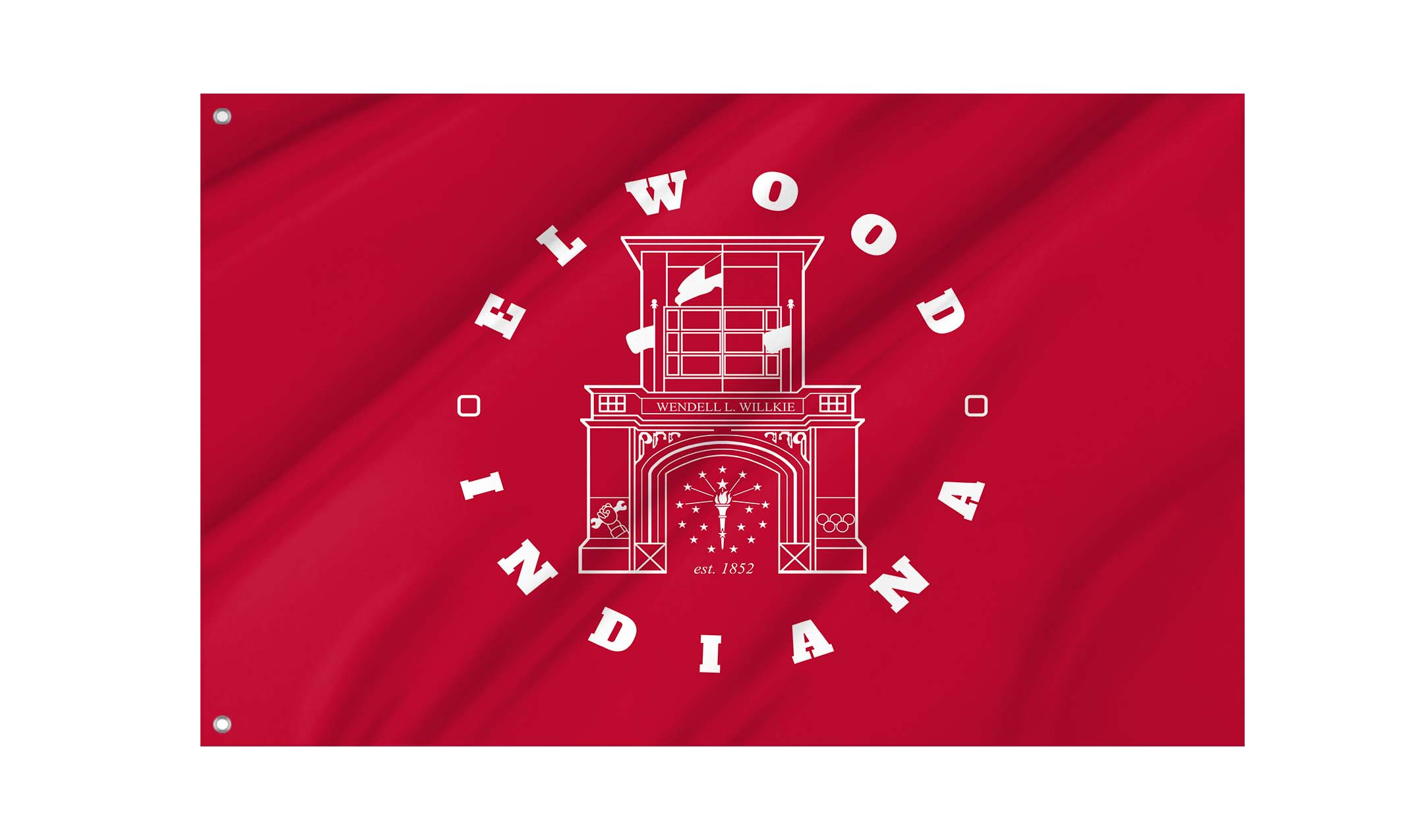 Elwood Flag for Indoor & Outdoor Use