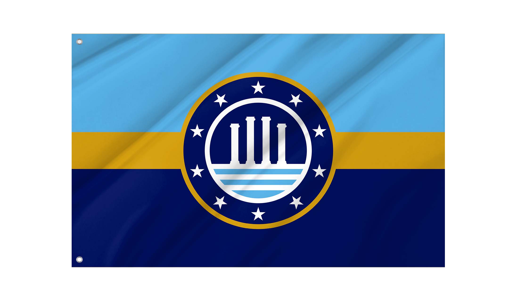 Evansville, Indiana Flag for Indoor & Outdoor Use