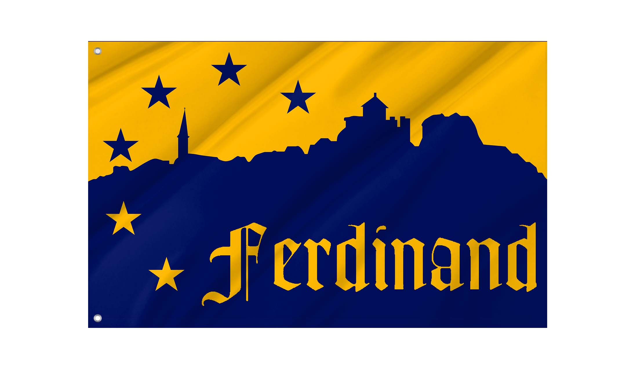 Ferdinand City, Indiana Flag for Indoor & Outdoor Use