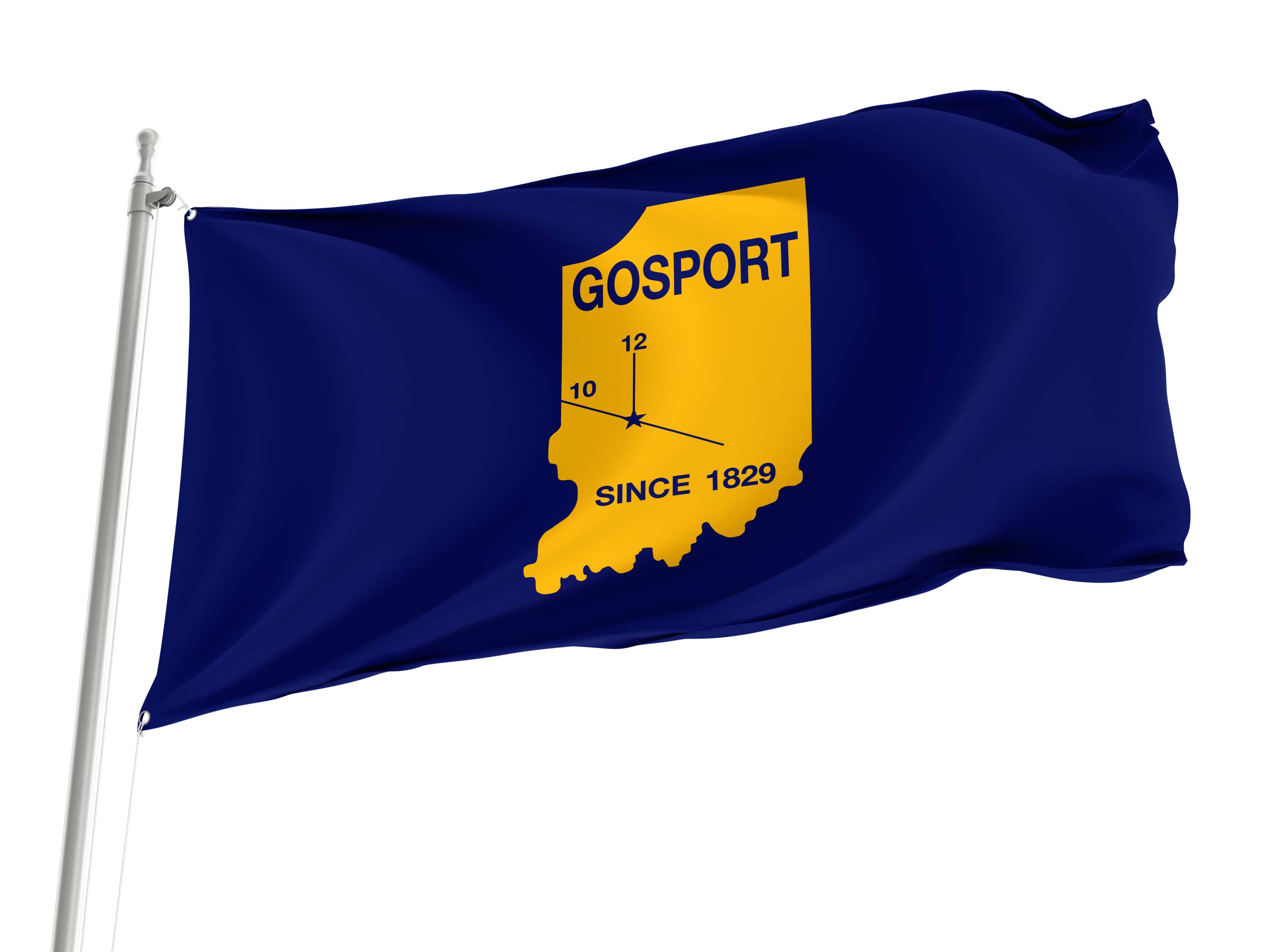 Gosport Flag for Indoor & Outdoor Use