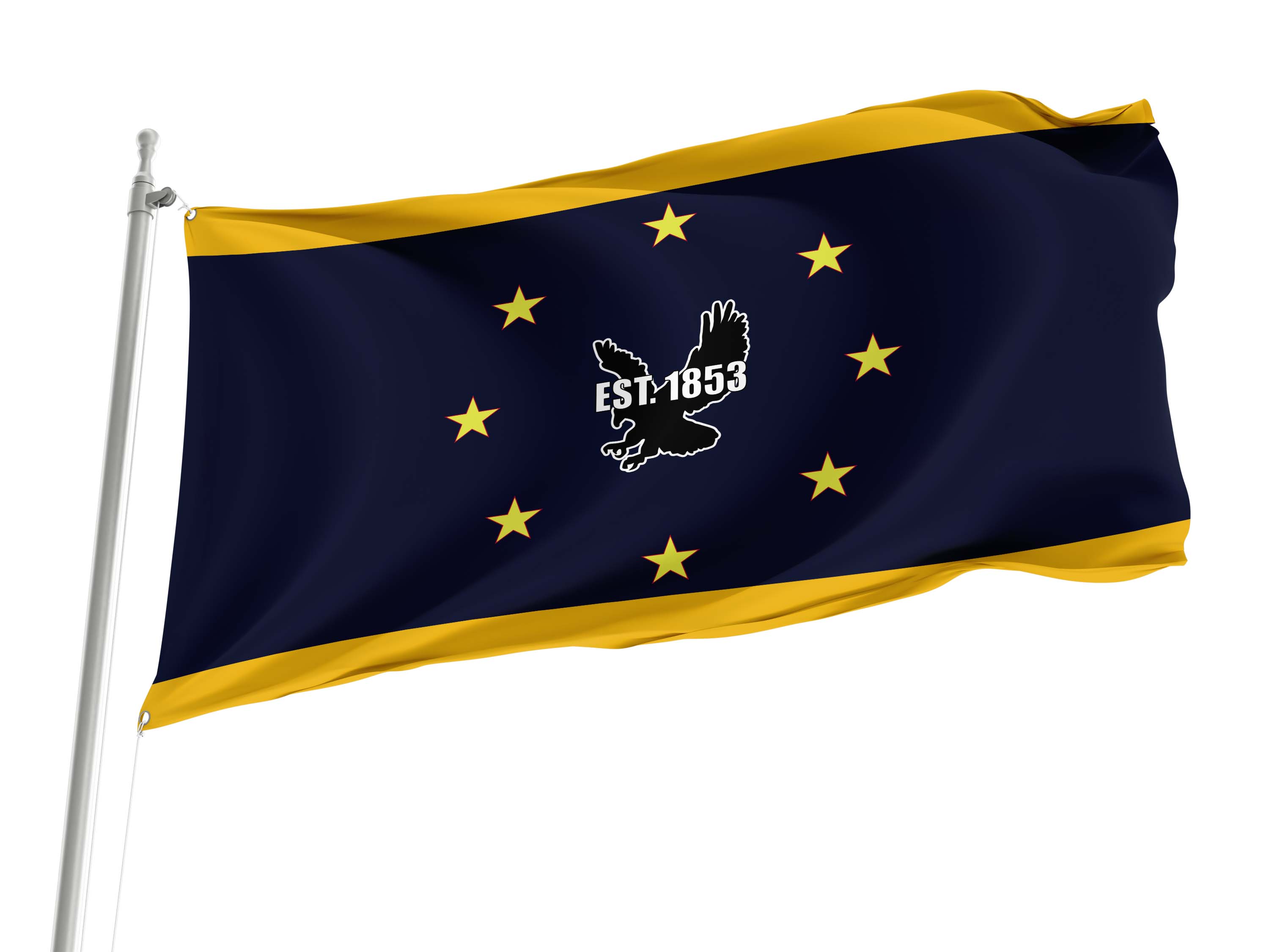 Harlan, Indiana Flag for Indoor & Outdoor Use