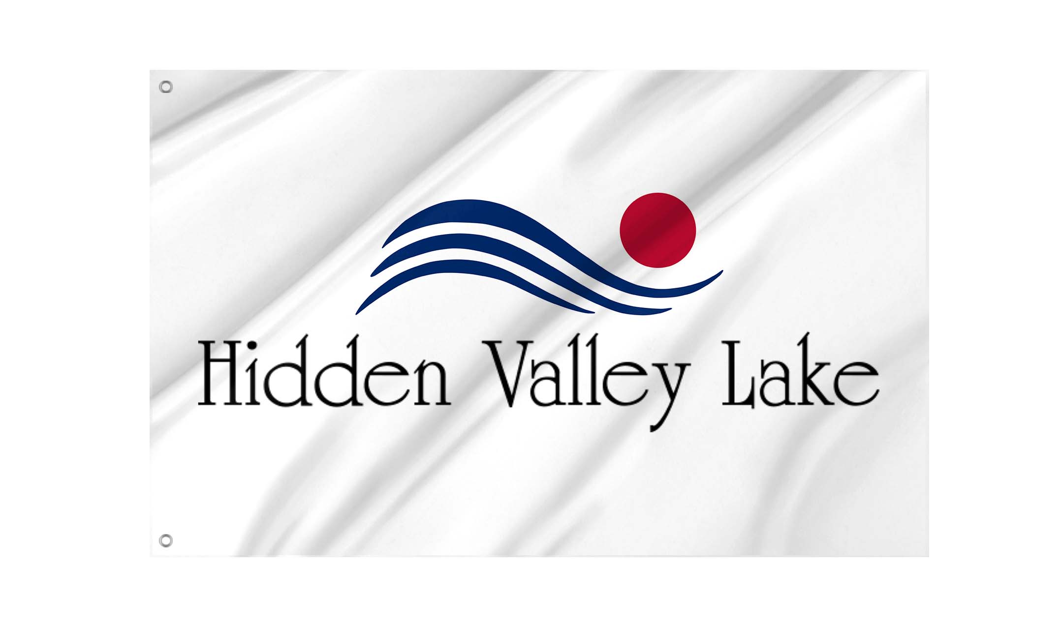 Hidden Valley Flag for Indoor & Outdoor Use