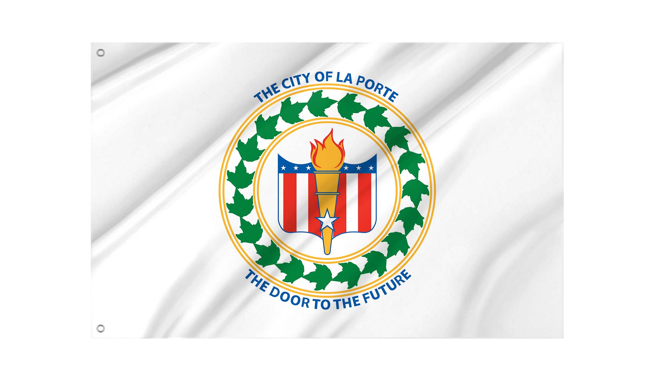 La Porte Flag for Indoor & Outdoor Use