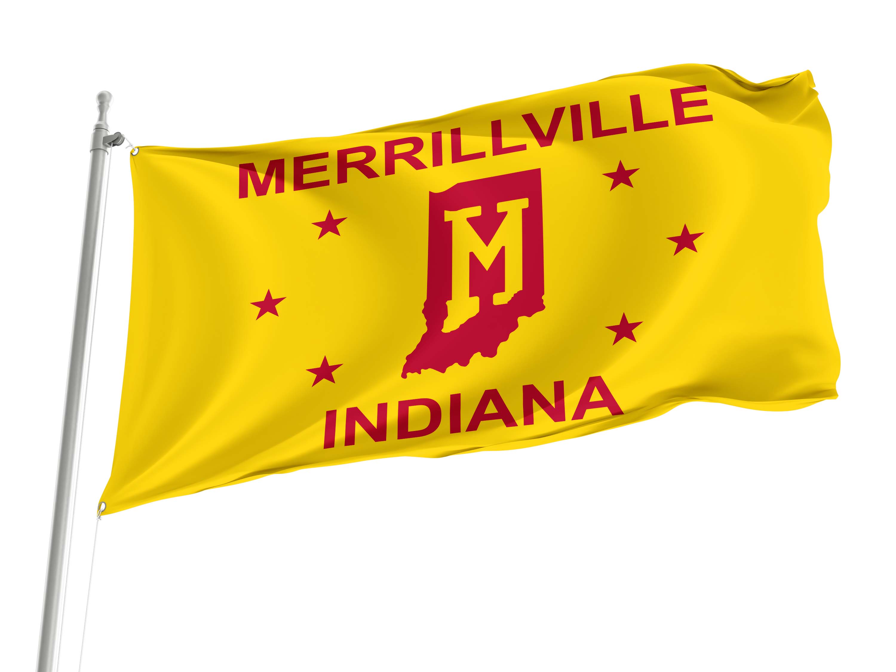 Merrillville Flag for Indoor & Outdoor Use