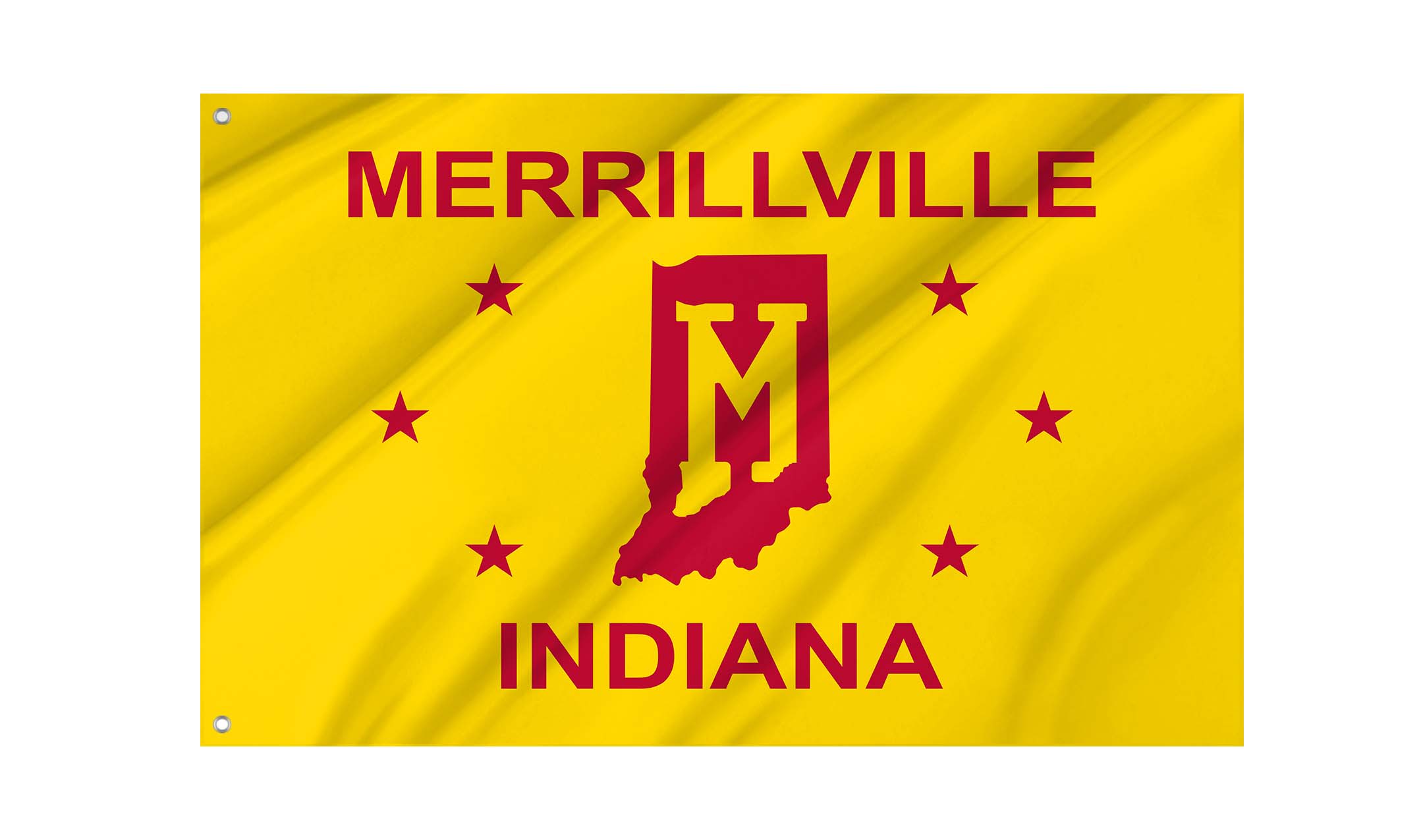 Merrillville Flag for Indoor & Outdoor Use