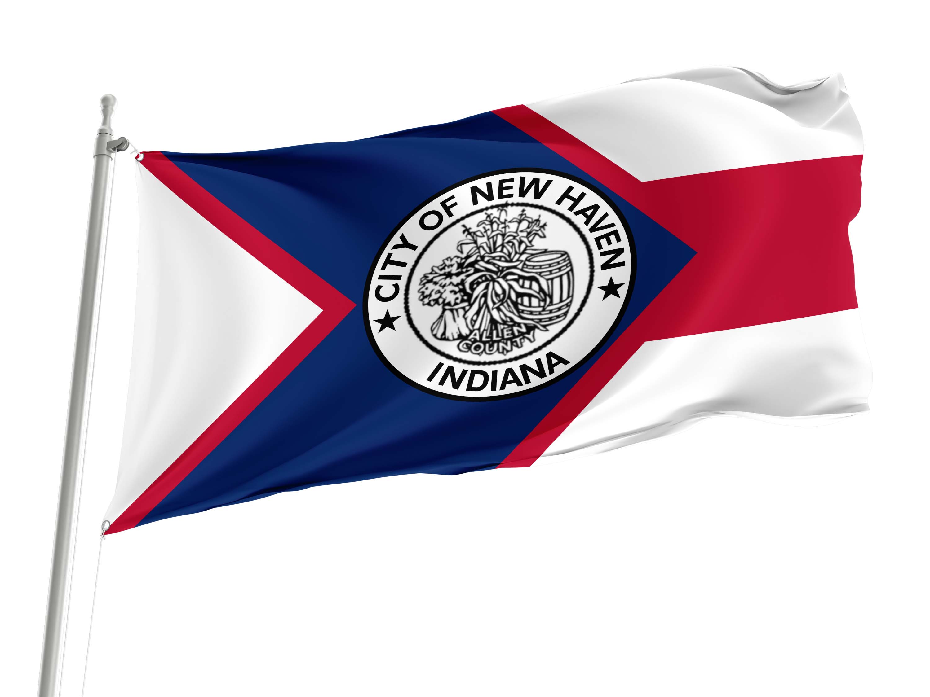 New Haven Flag for Indoor & Outdoor Use