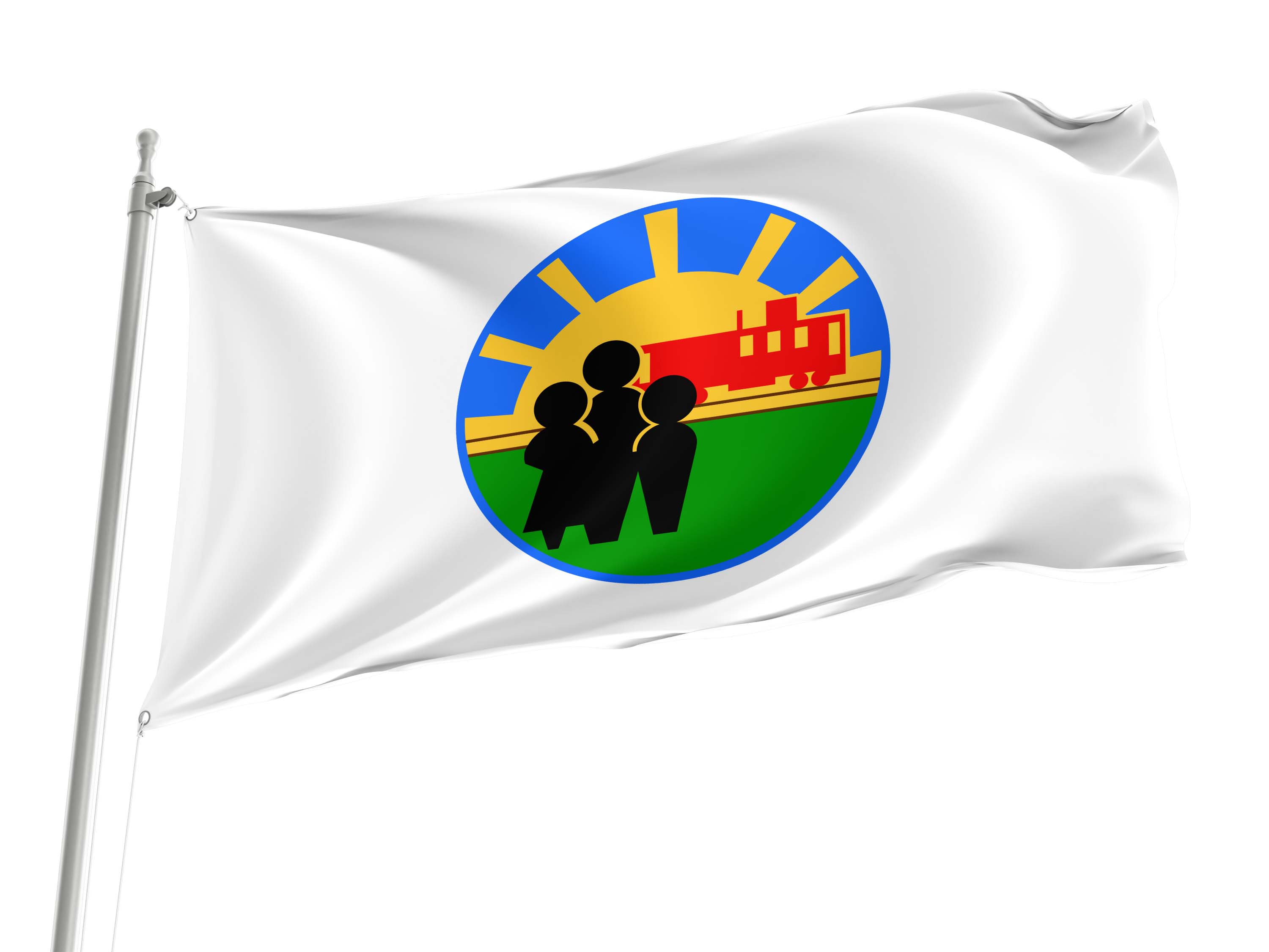 North Vernon Flag for Indoor & Outdoor Use