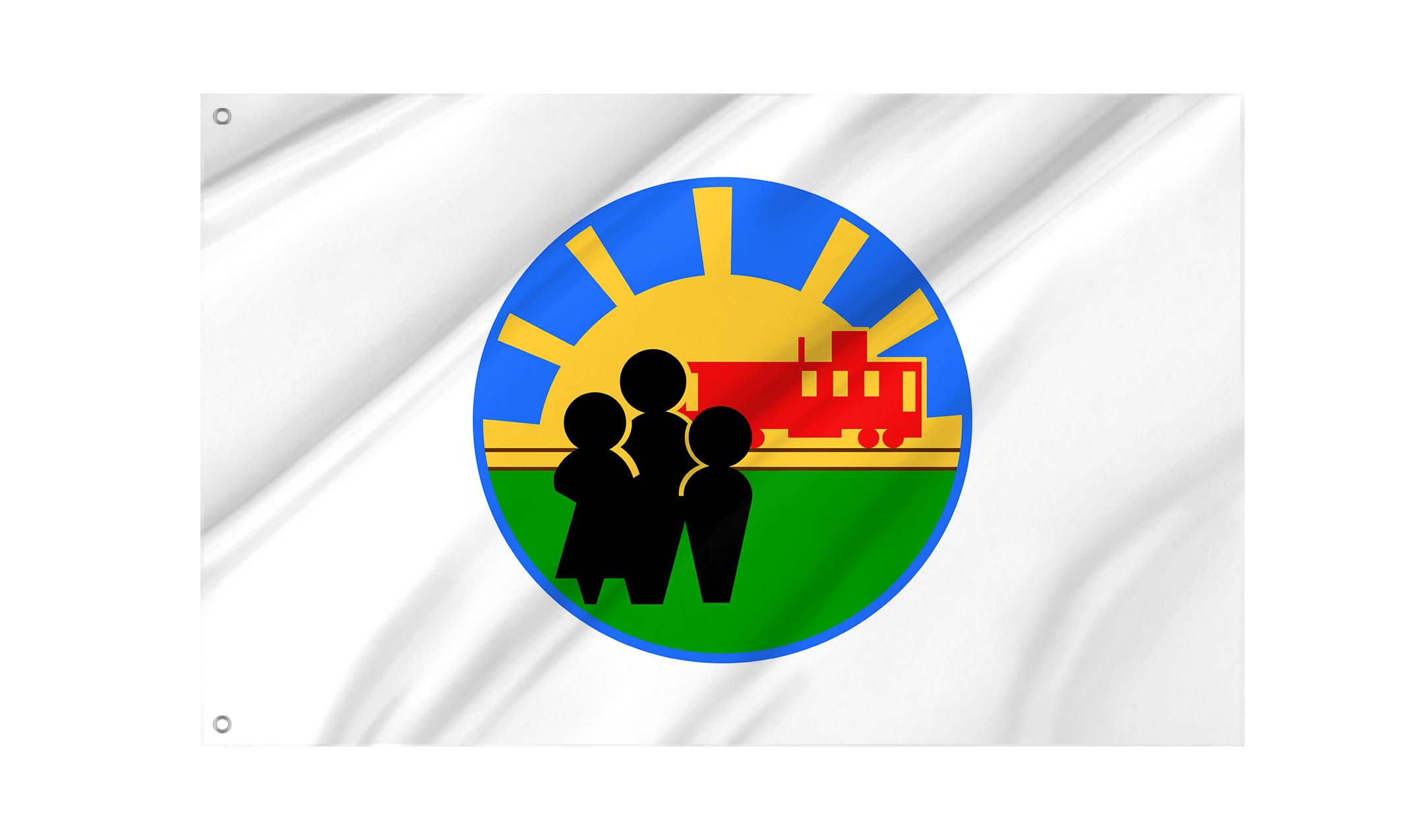 North Vernon Flag for Indoor & Outdoor Use