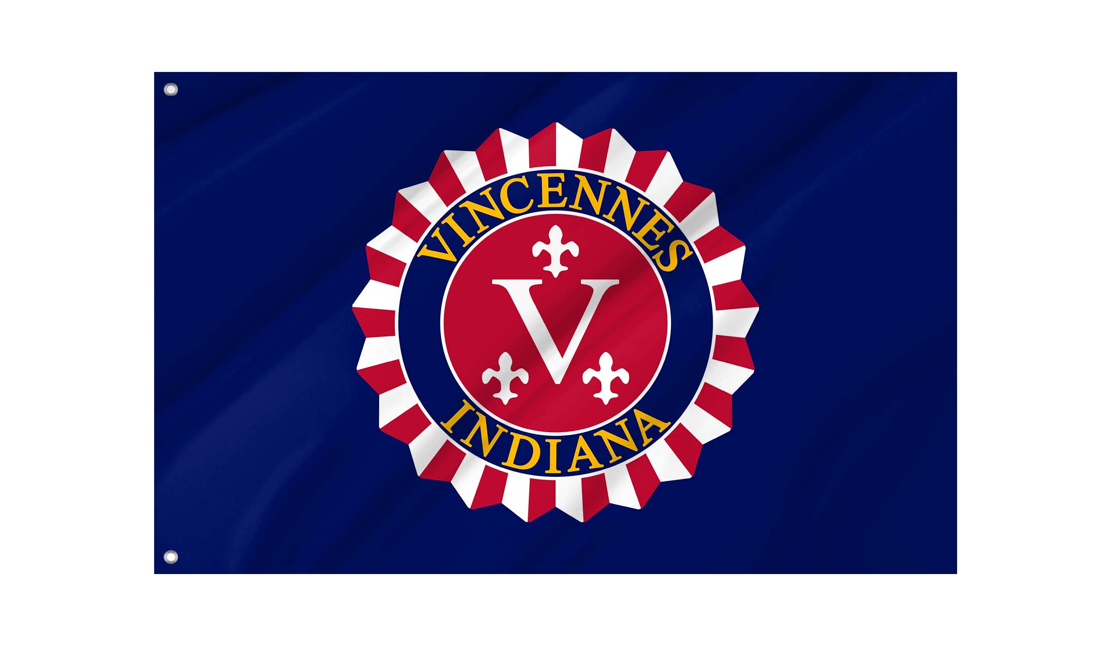 Vincennes Flag for Indoor & Outdoor Use