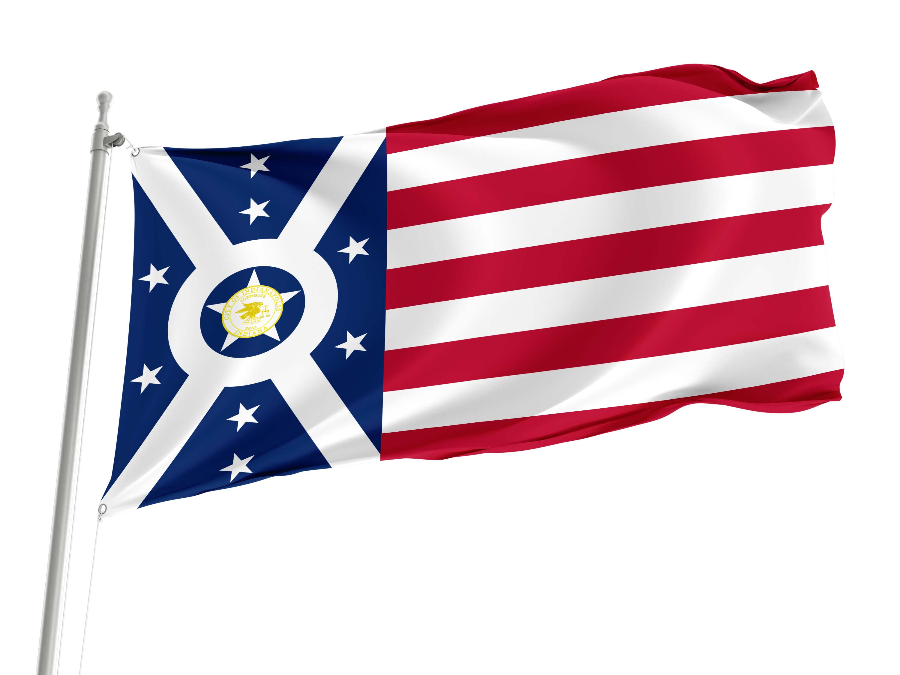 Indianapolis (1915-1963) Flag for Indoor & Outdoor Use