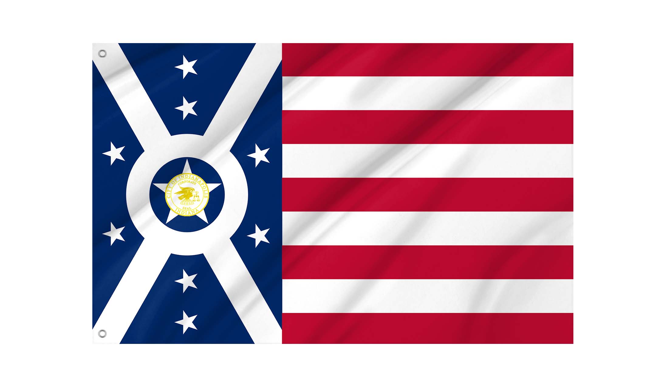 Indianapolis (1915-1963) Flag for Indoor & Outdoor Use