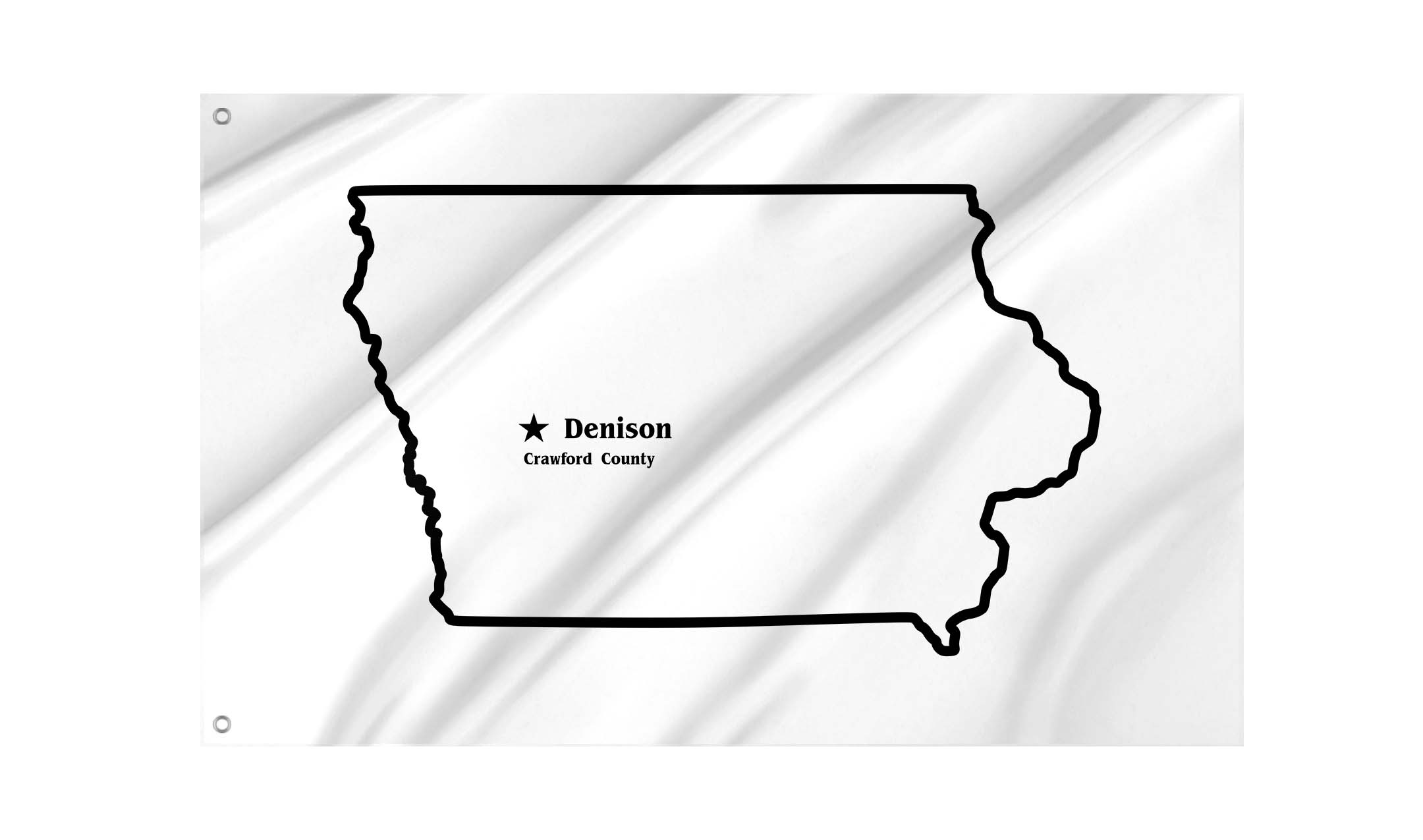 Crawford County (1996-2003) Flag for Indoor & Outdoor Use