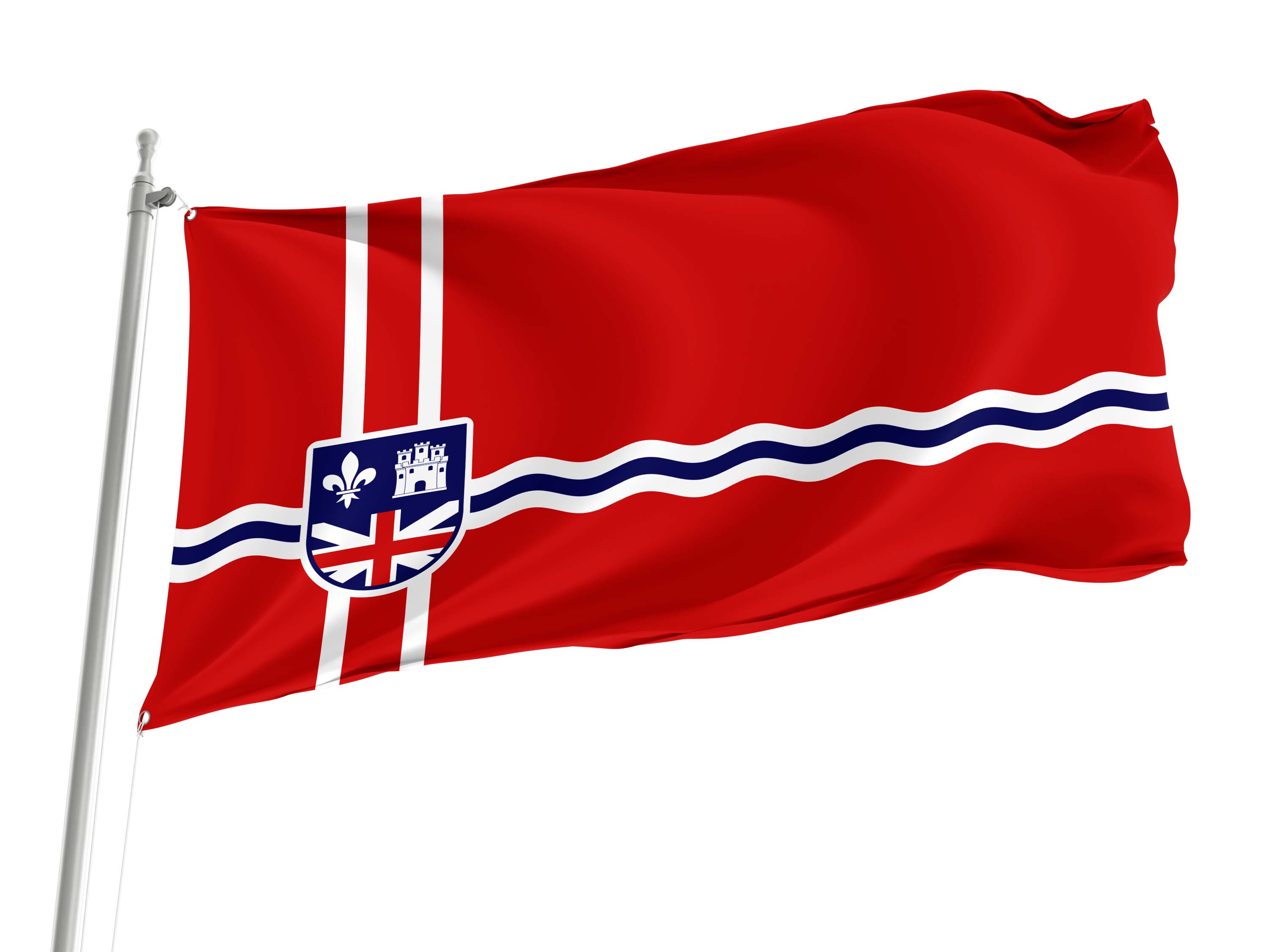 East Baton Rouge Parish Flag for Indoor & Outdoor Use