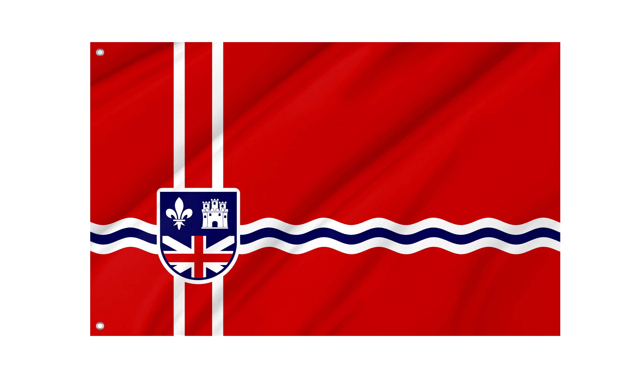 East Baton Rouge Parish Flag for Indoor & Outdoor Use