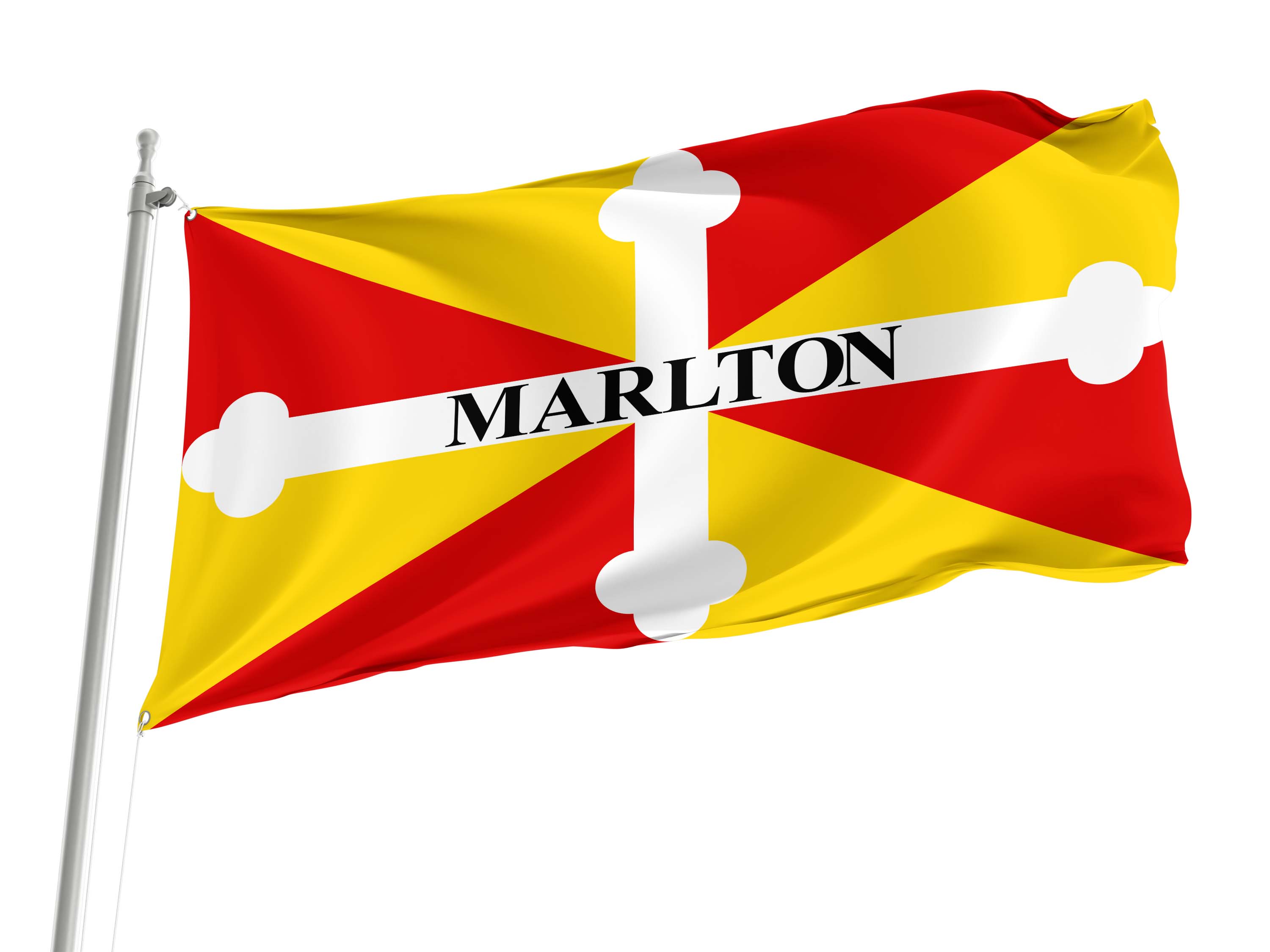 Marlton Flag for Indoor & Outdoor Use