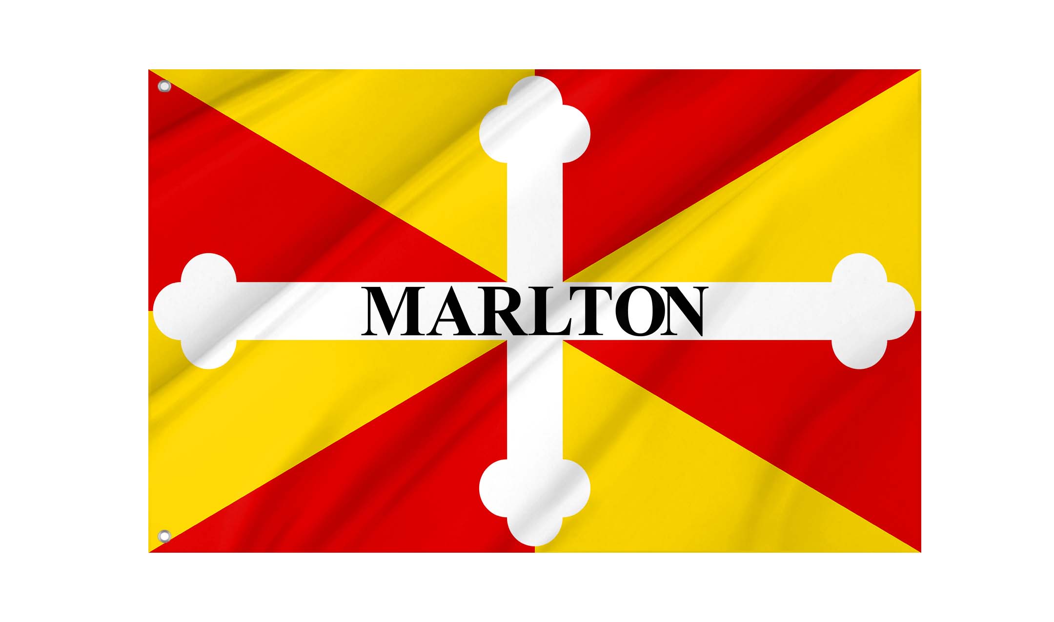 Marlton Flag for Indoor & Outdoor Use