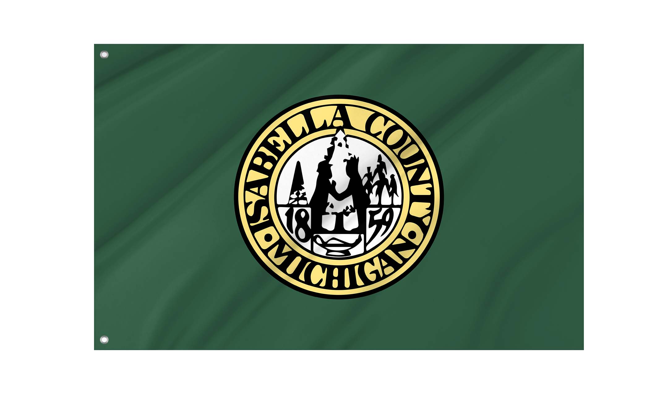Isabella County Flag for Indoor & Outdoor Use
