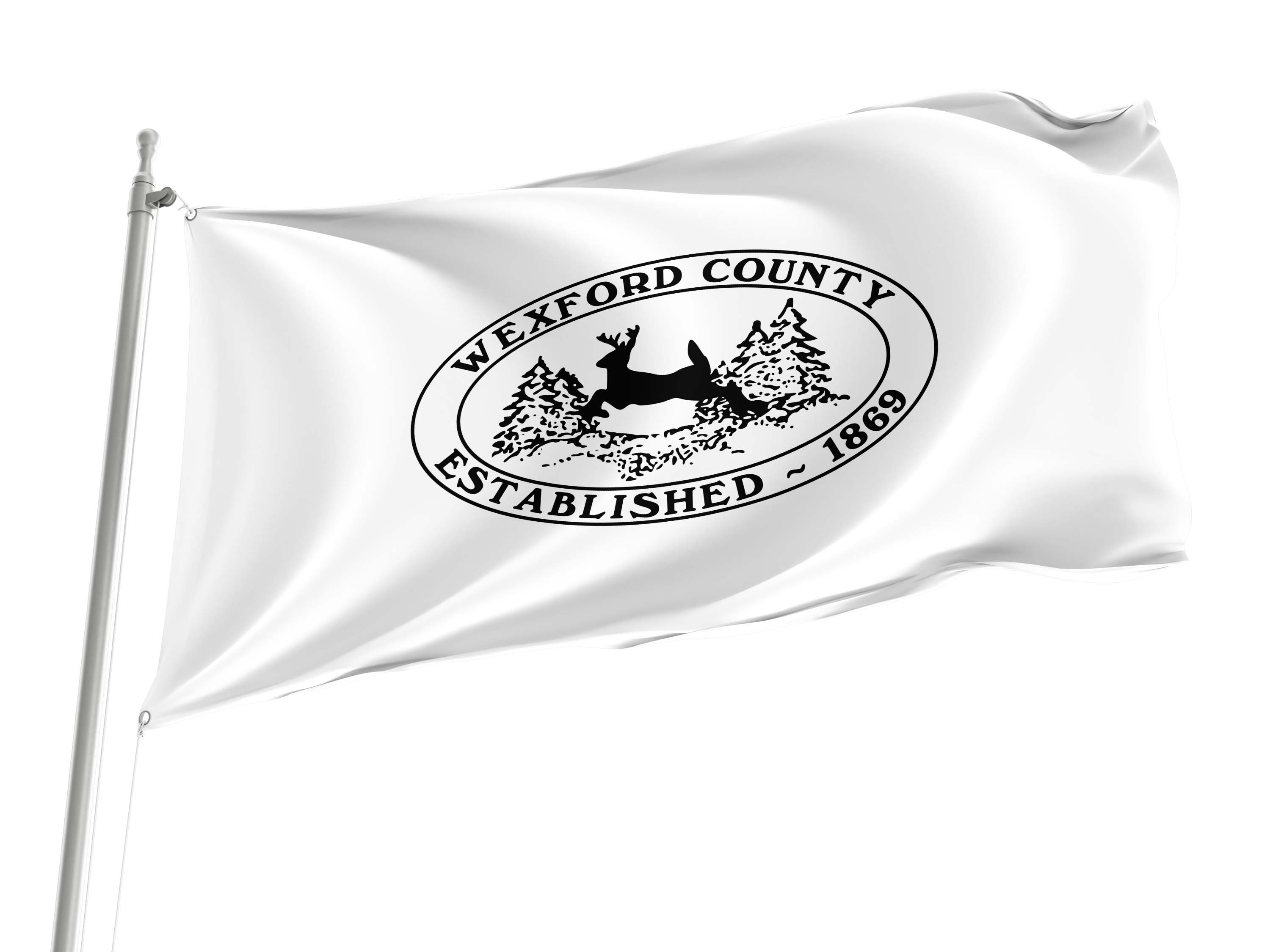 Wexford County Flag for Indoor & Outdoor Use