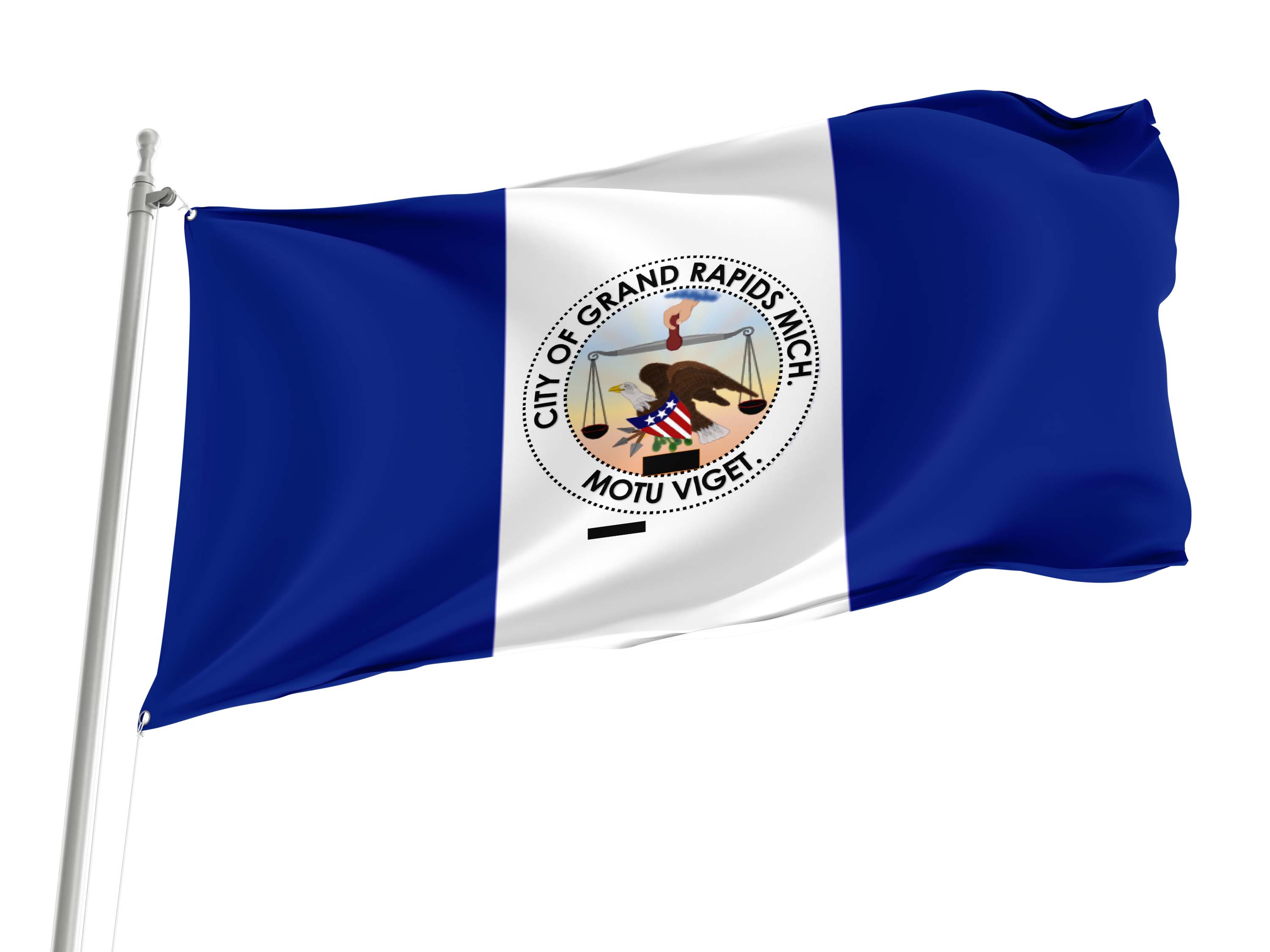 Grand Rapids (logo version) Flag for Indoor & Outdoor Use