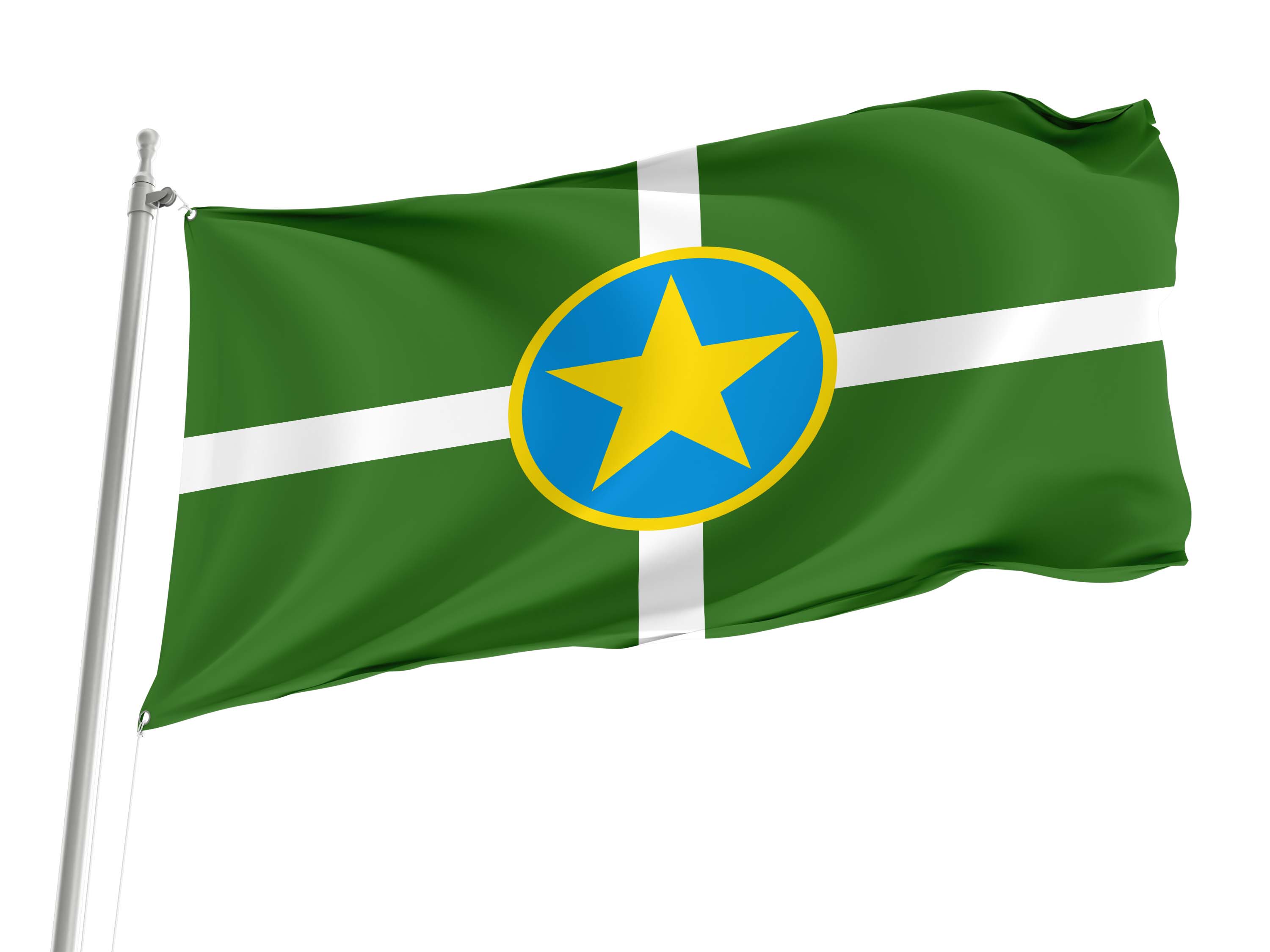 Jackson, Mississippi Flag for Indoor & Outdoor Use
