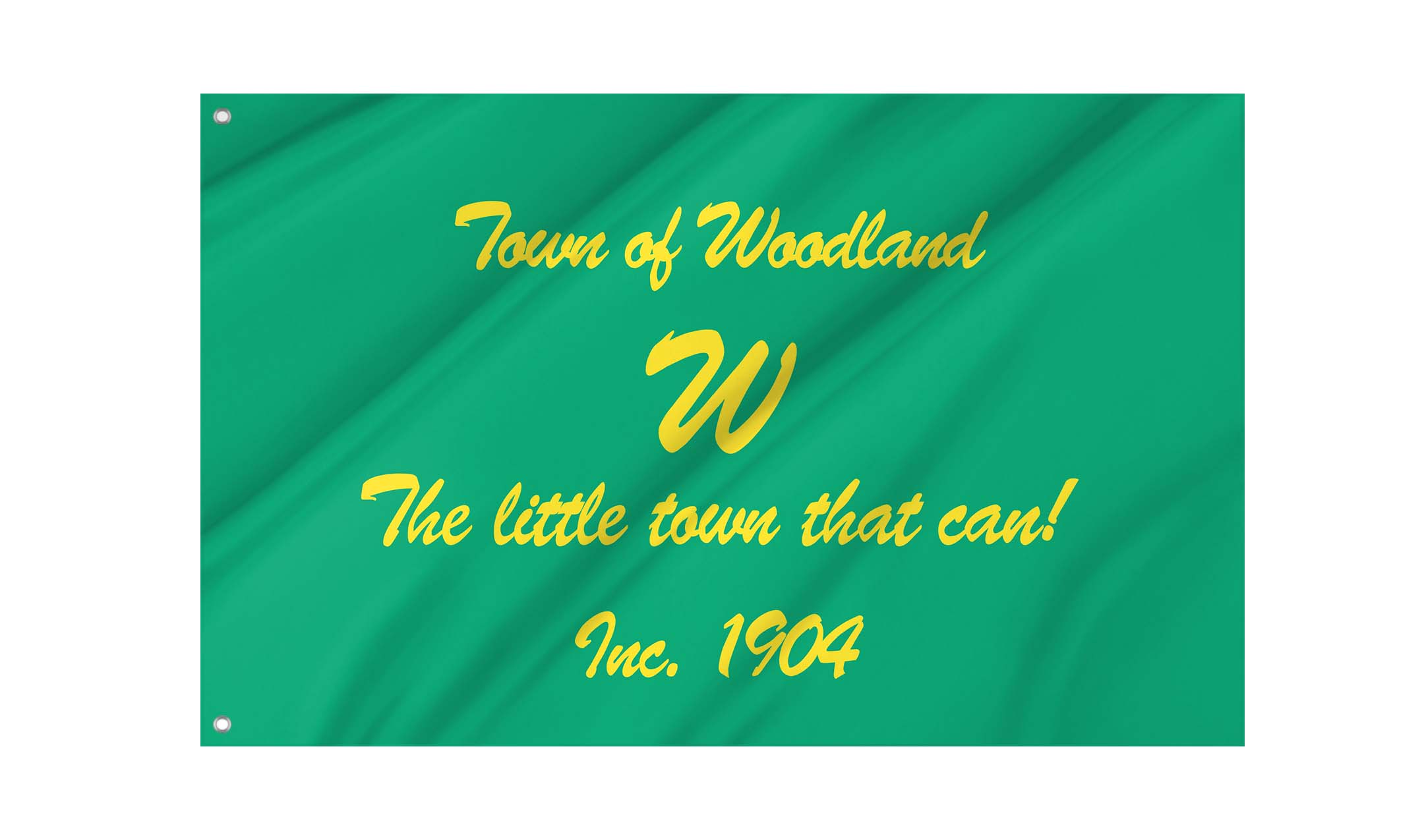 Woodland (1984-2018) Flag for Indoor & Outdoor Use