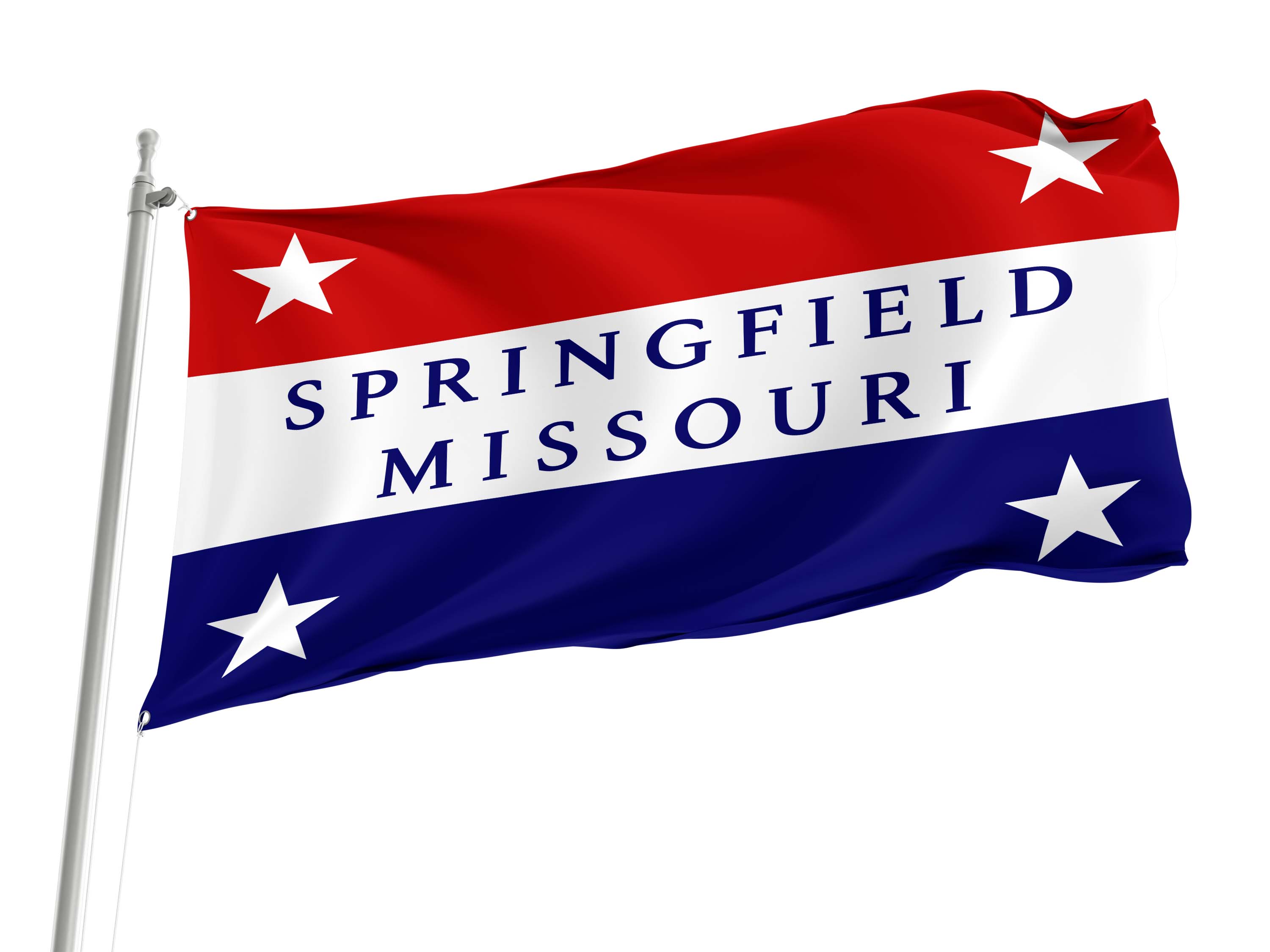 Springfield (1938-2022) Flag for Indoor & Outdoor Use