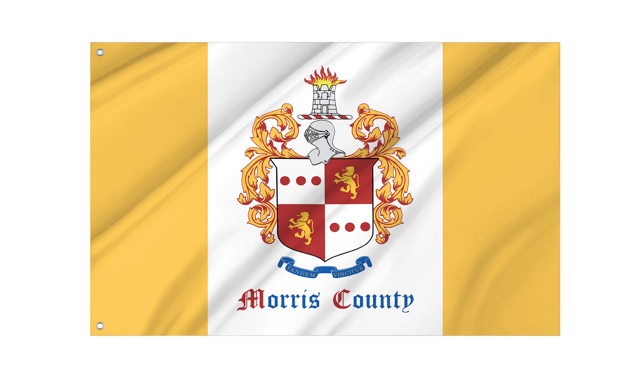 Morris County Flag for Indoor & Outdoor Use