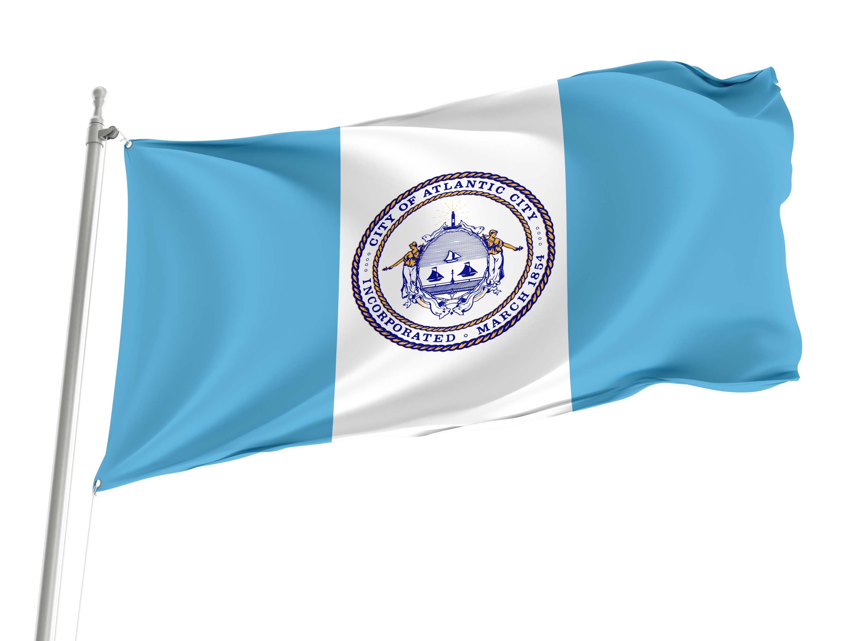 Atlantic City, New Jersey Flag for Indoor & Outdoor Use