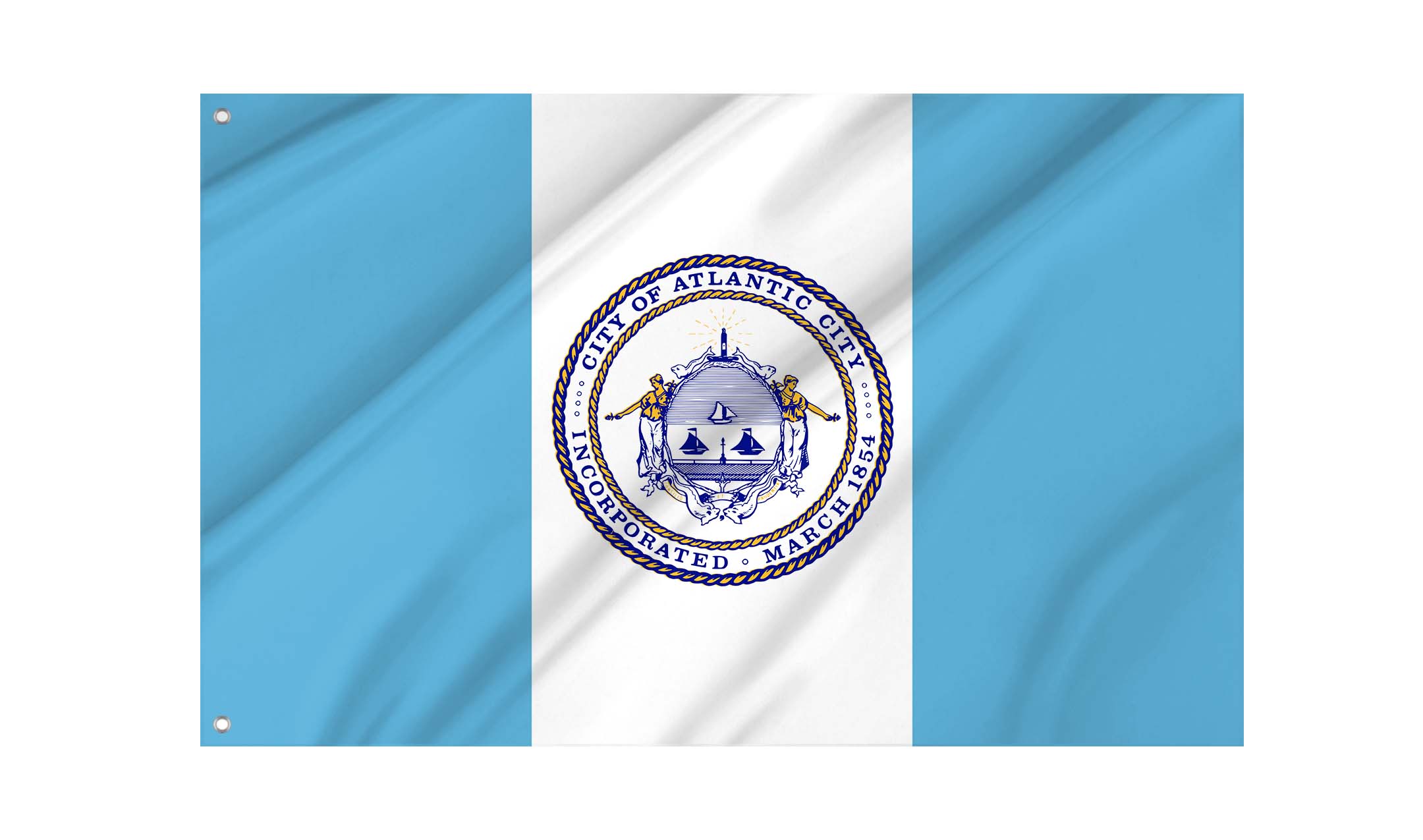 Atlantic City, New Jersey Flag for Indoor & Outdoor Use
