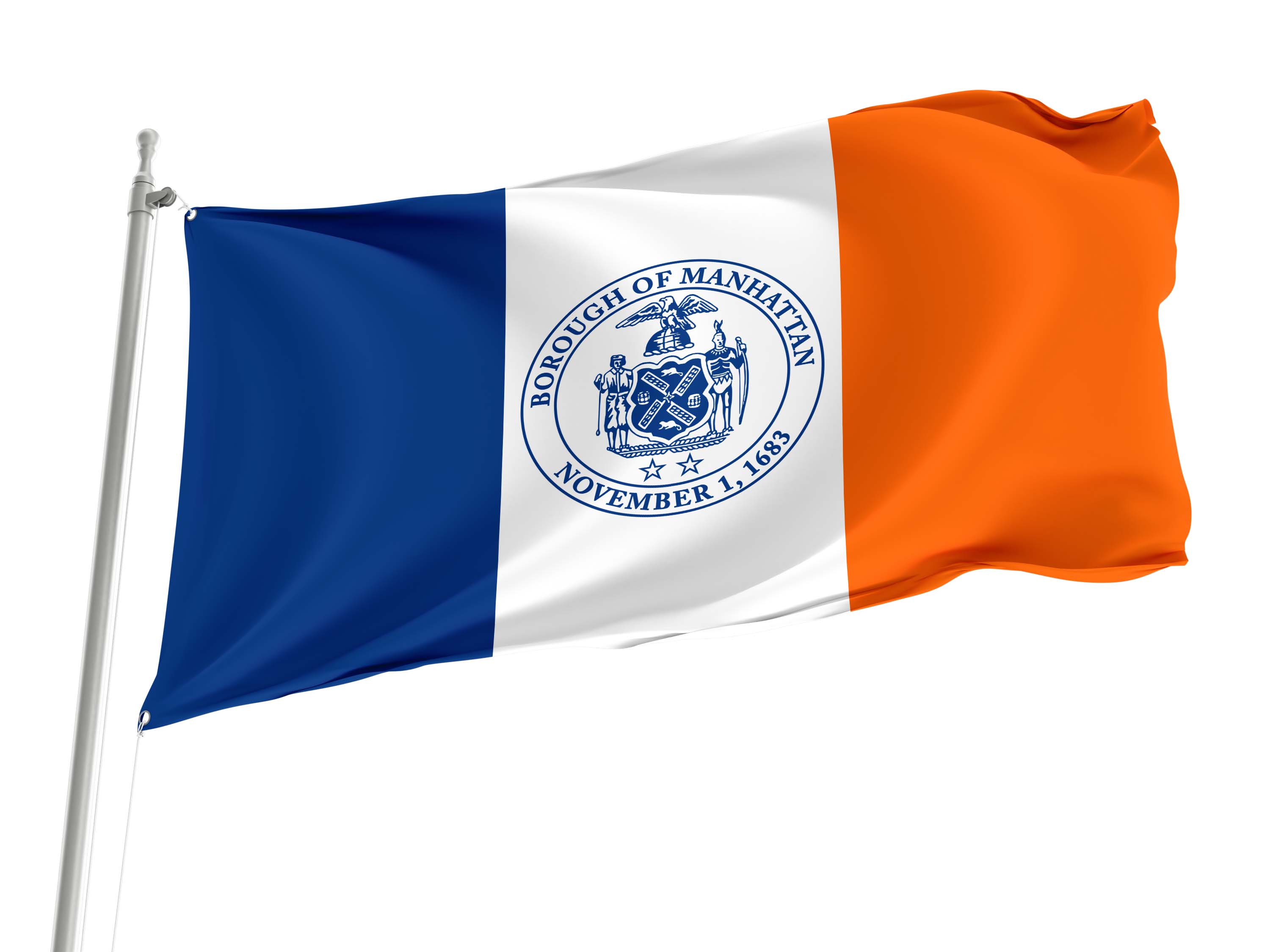 Manhattan, New York Flag for Indoor & Outdoor Use