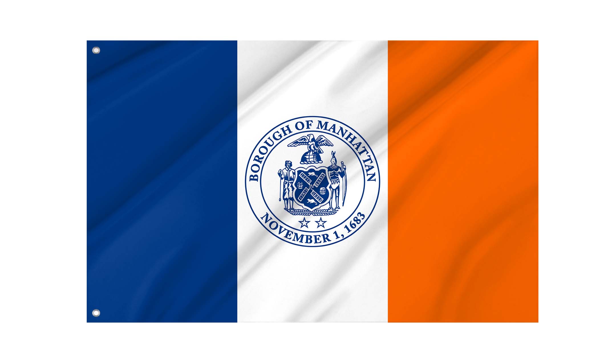 Manhattan, New York Flag for Indoor & Outdoor Use